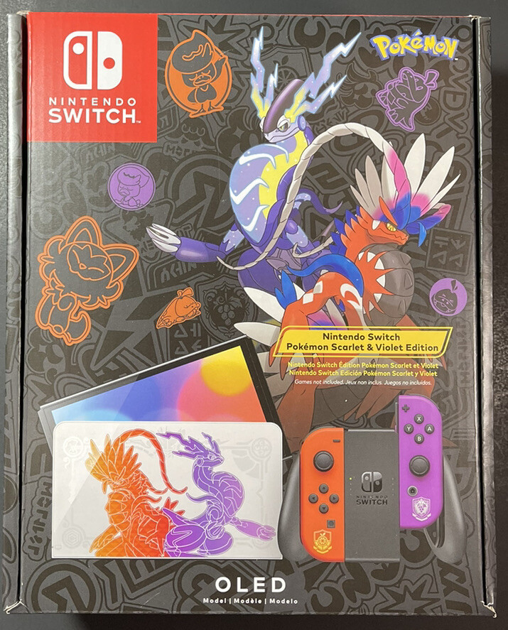 Nintendo Switch OLED Model [ Pokemon Scarlet & Violet Edition ] NEW