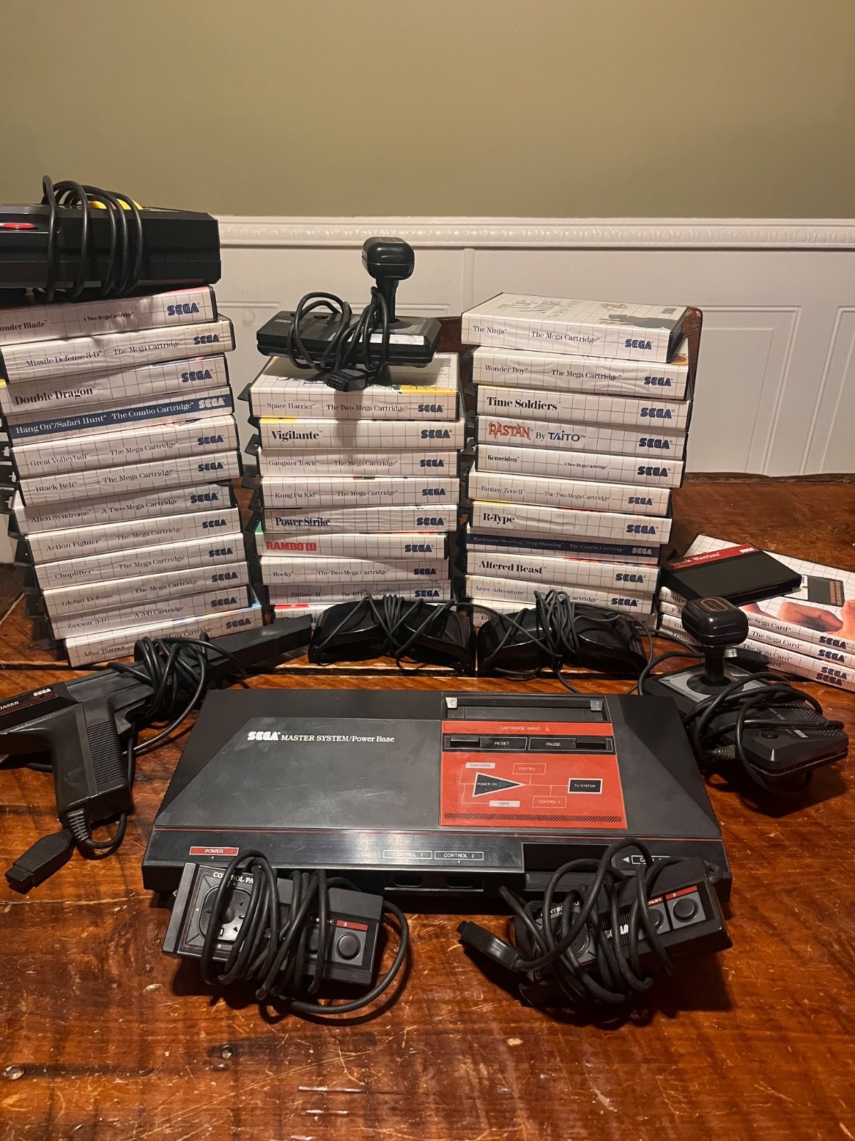 Sega Master System Console Bundle With 35 CIB Games and Accessories | TESTED