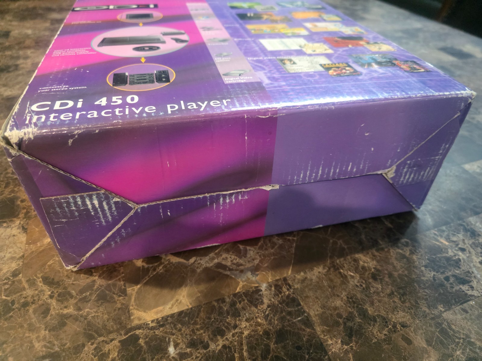 Philips 450 Model CDI (PAL) + Digital Video Cartridge + Space Ace