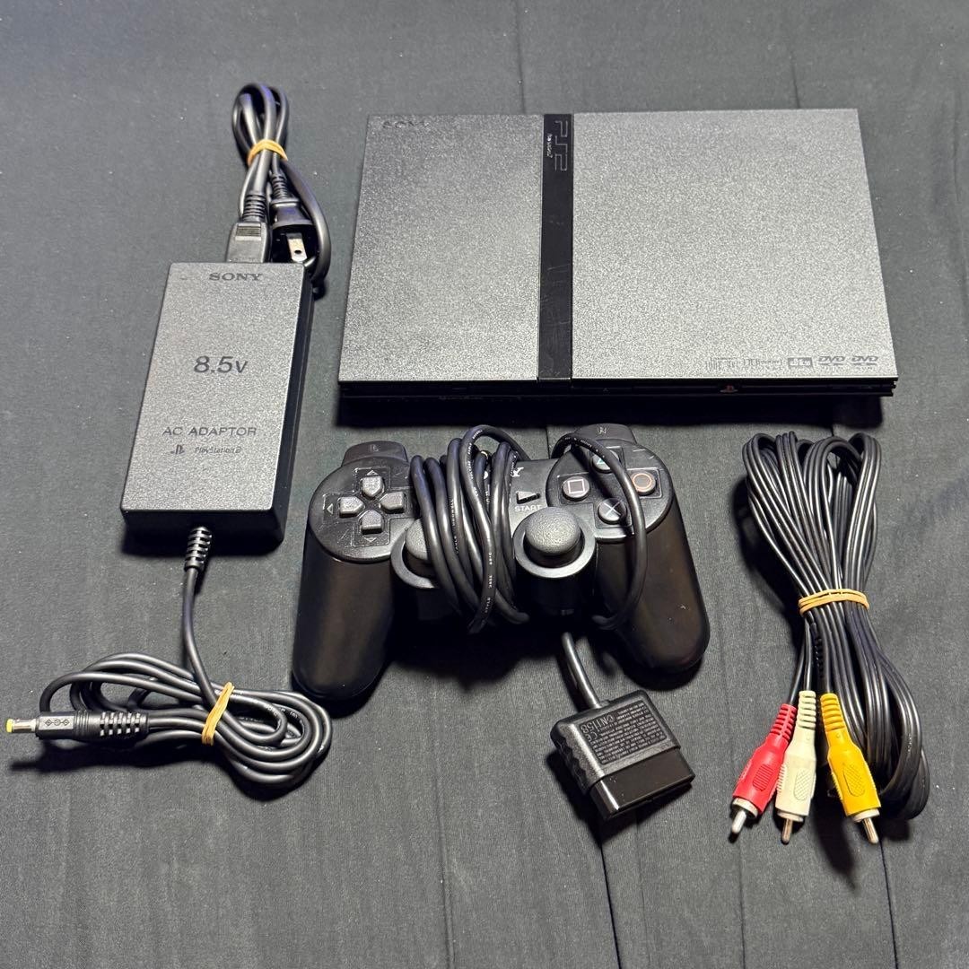 Sony PlayStation 2 – Slim Home Console – Black