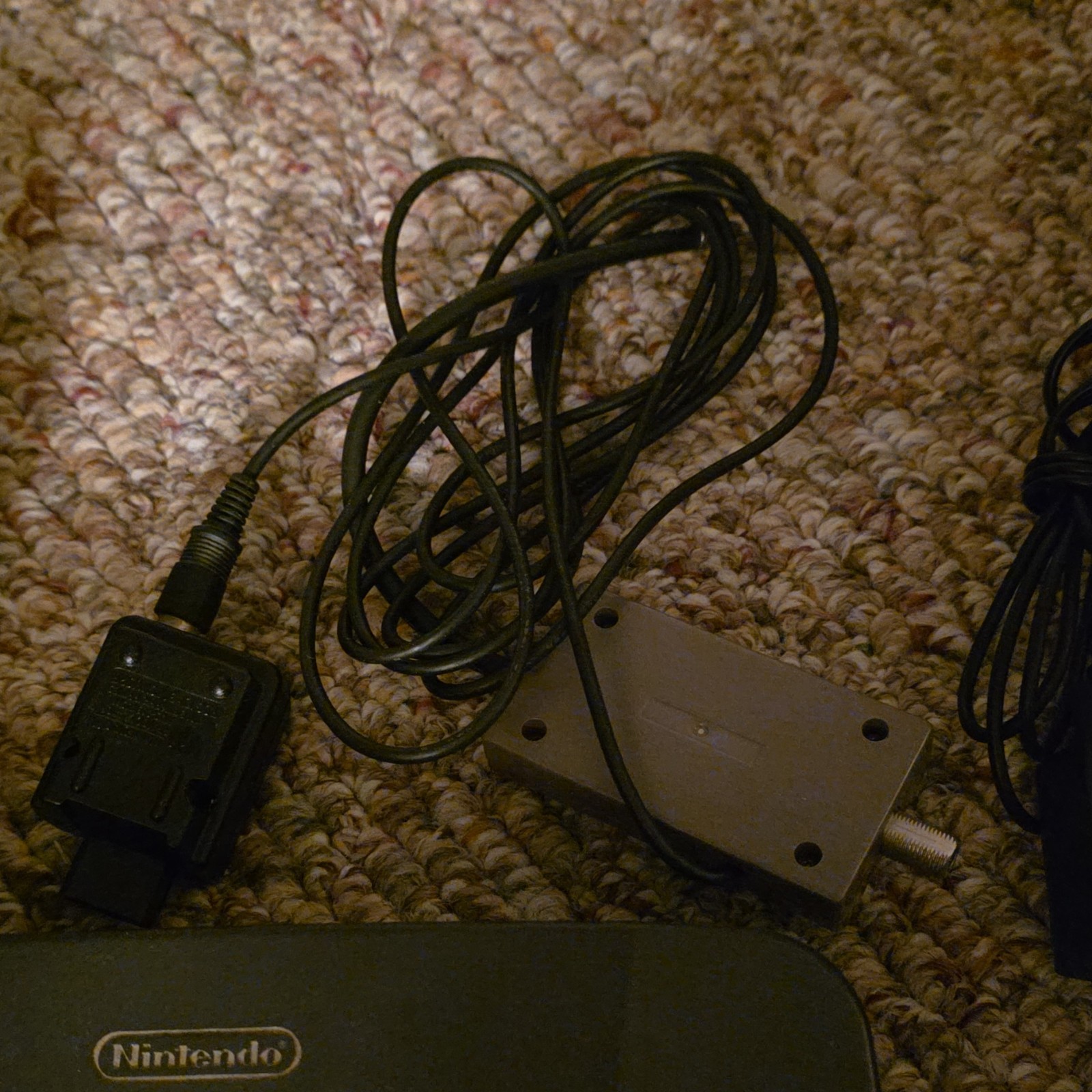 Nintendo 64 Home Console Black Gray with Controller HDMI Adapter