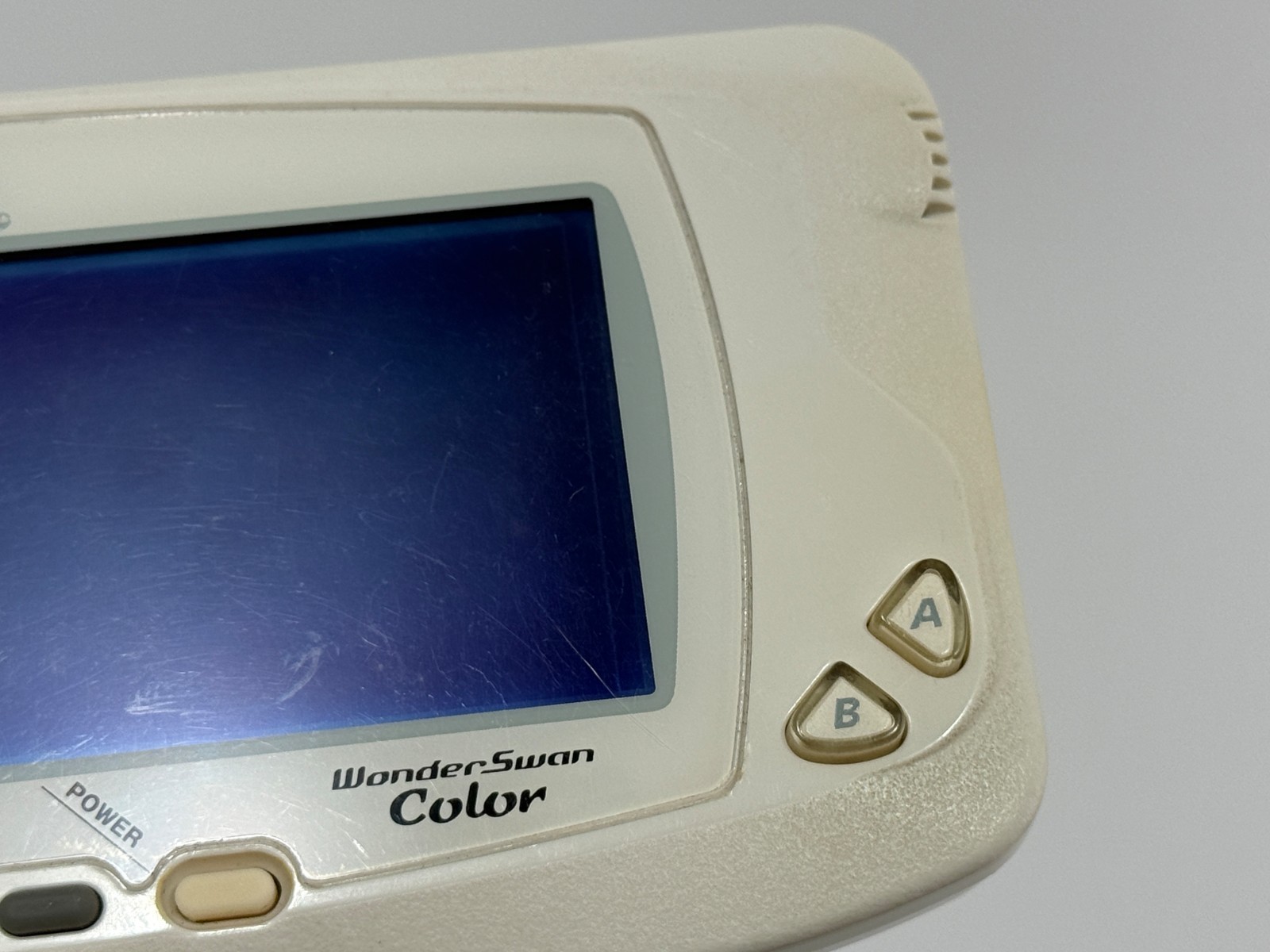WonderSwan Color Pure White Final Fantasy II FF2 Limited Console WSC-001 Bandai!
