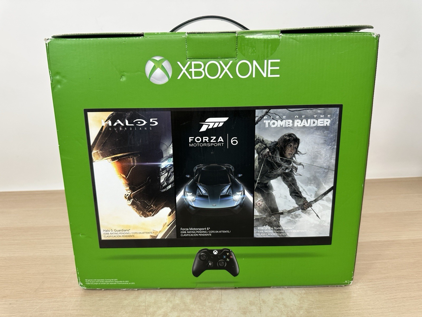 Xbox One 1 Tb Console Box Only – Halo: The Master Chief Collection – No Console!