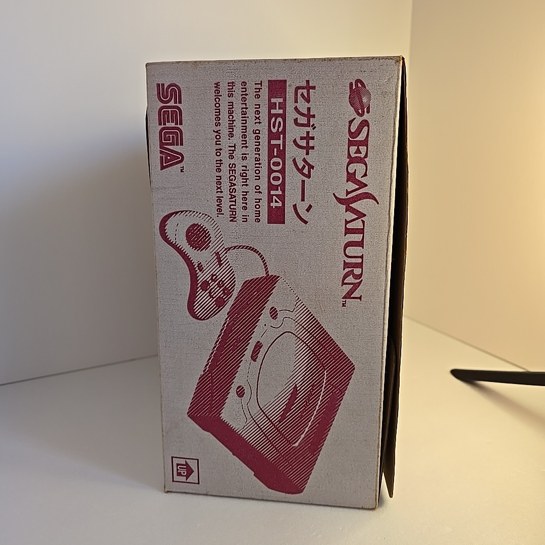 Sega Saturn HTS-0014 Console Complete in box, Tested, Authentic from Japan
