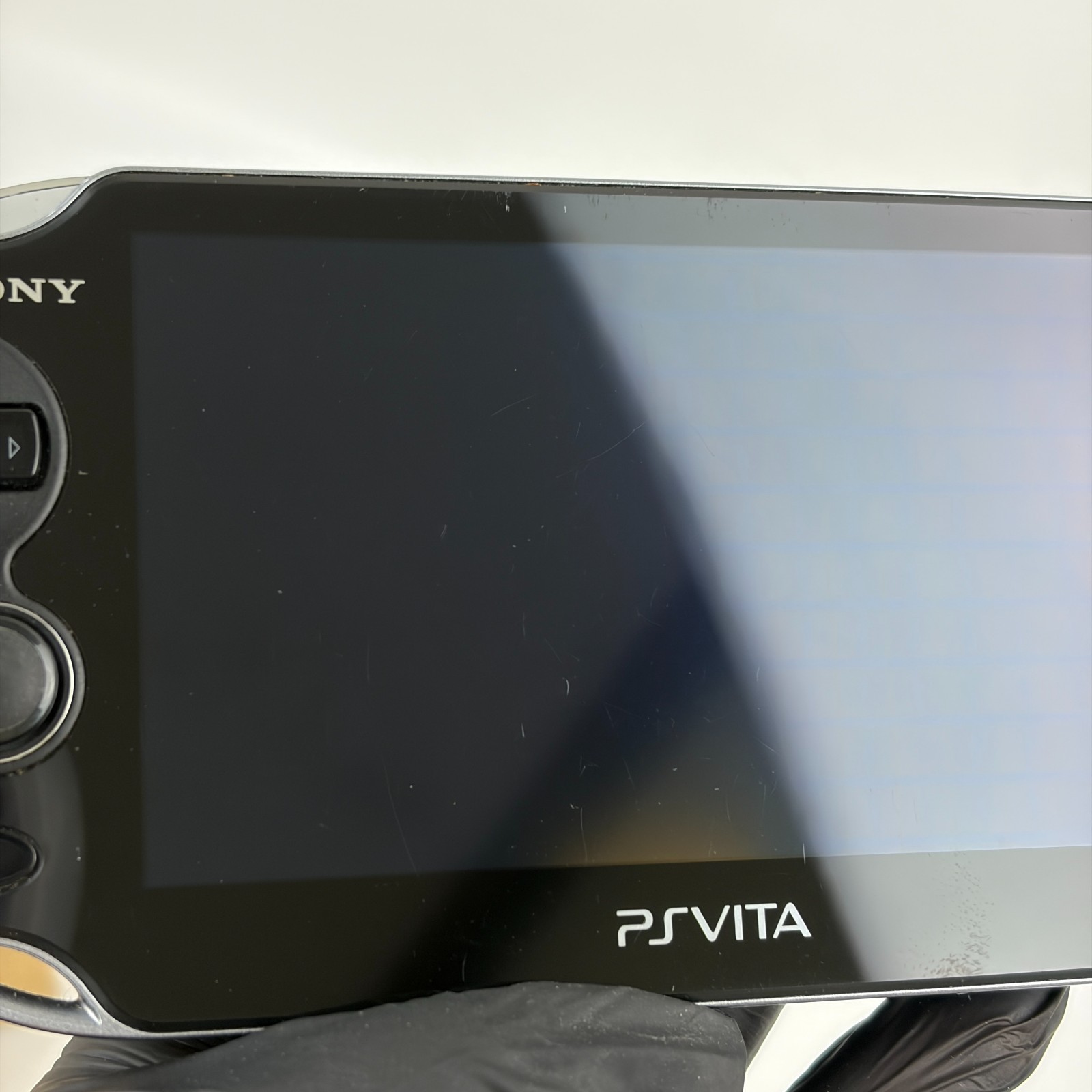 PS Vita PCH-1100 Sony PlayStation Crystal Black Console Only Region Free 443