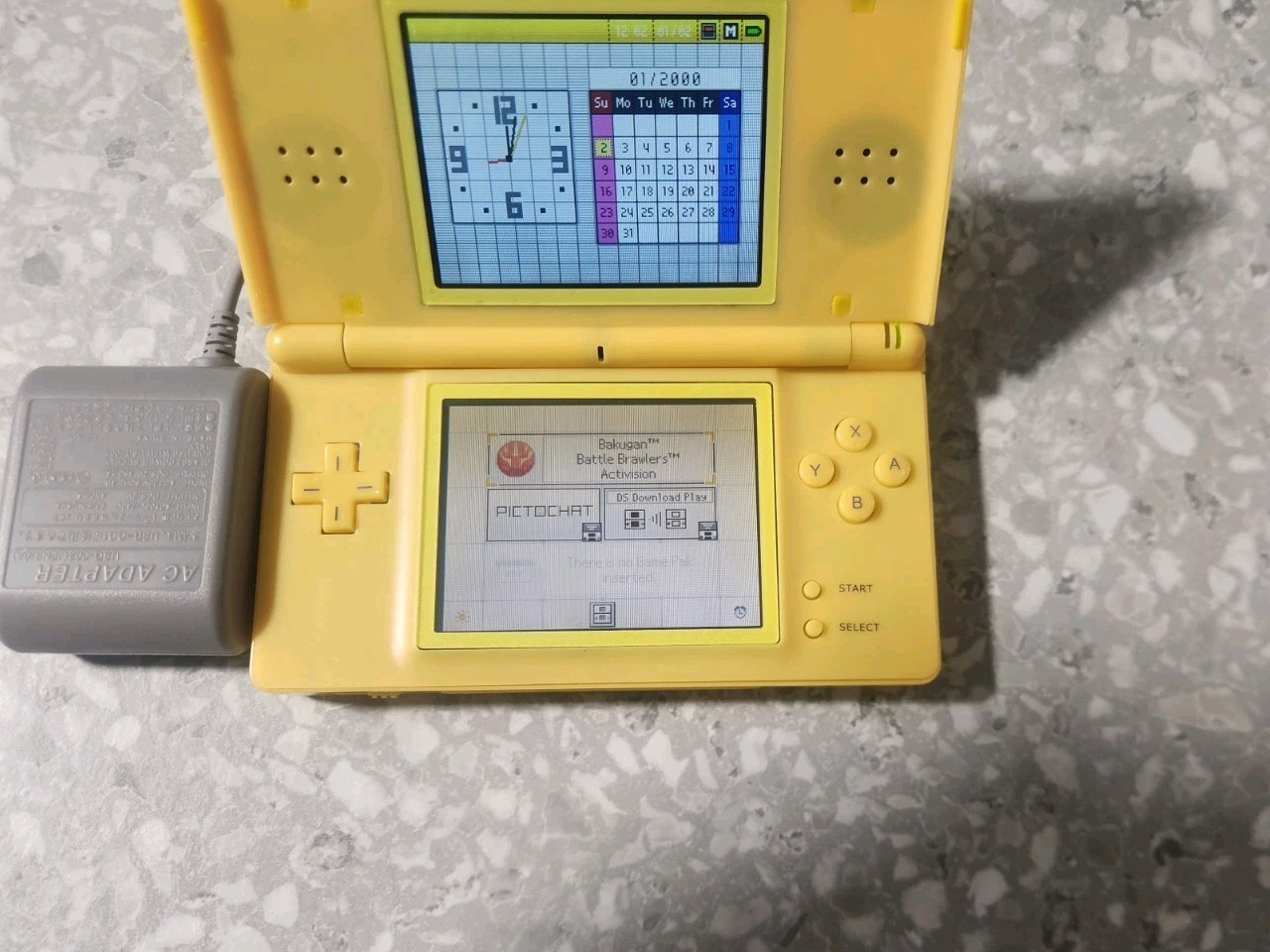 Nintendo DS Lite Pokémon Edition 4MB Yellow Handheld System 2