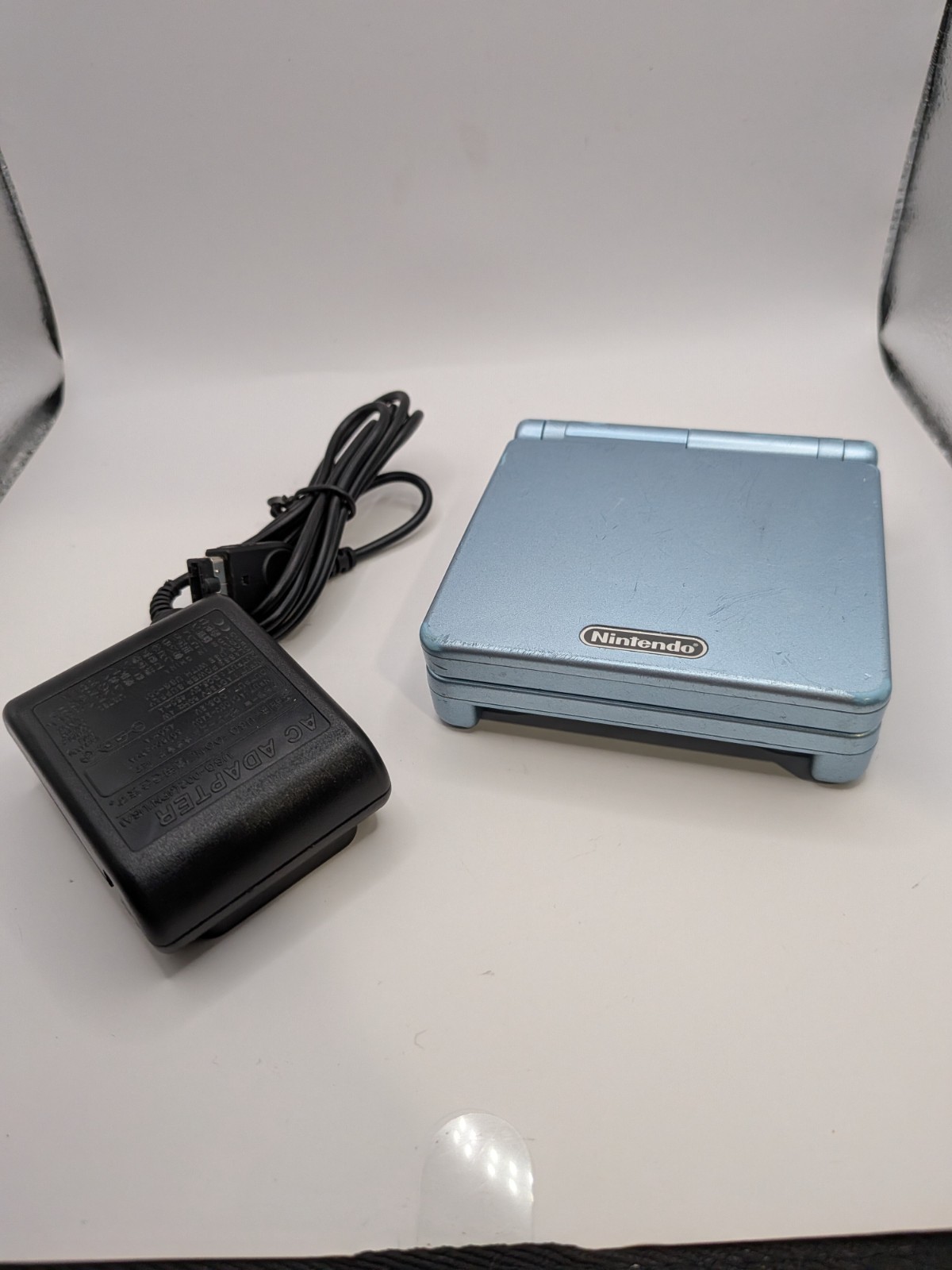 Nintendo Gameboy Advance SP AGS-101 – Pearl Blue – Tested & Works