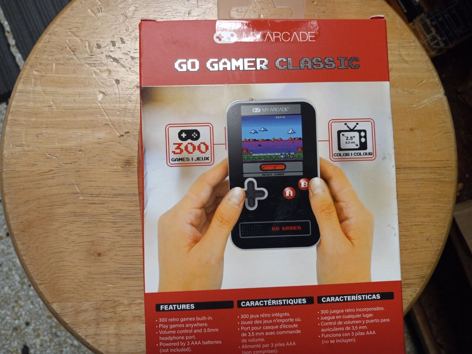 My Arcade Go Gamer Classic 300 Retro Games Portable Gaming System