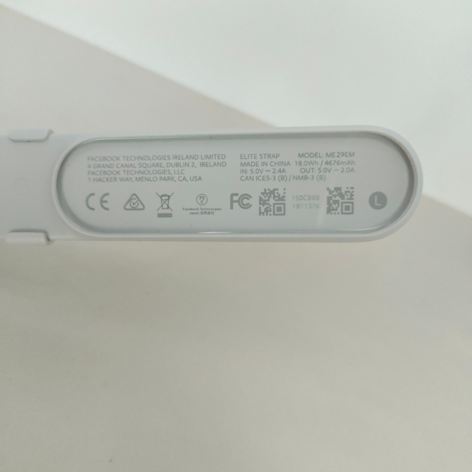 Meta – Quest 2 Elite Strap With Battery Works