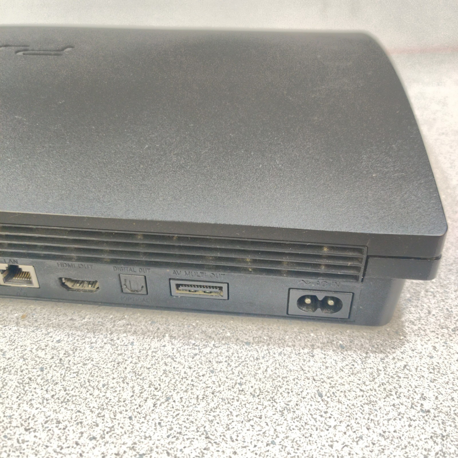FOR PARTS Sony PlayStation 3 Slim Console ONLY (CECH-3001B) NO HDD, NO IMAGE