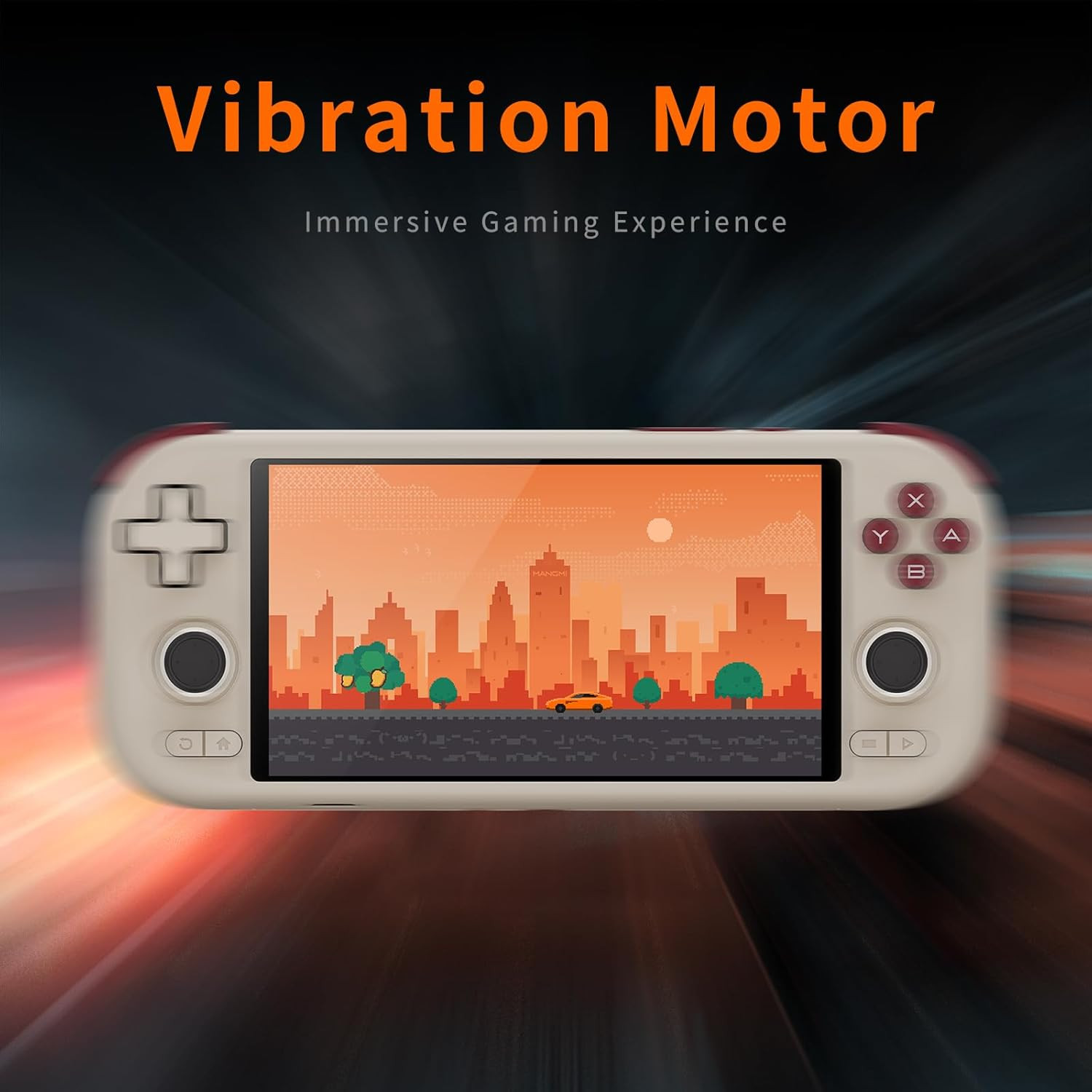 Mangmi Air X Game Consoles,5.5 Inch IPS LCD Android 14 System and 5000Mah Batter