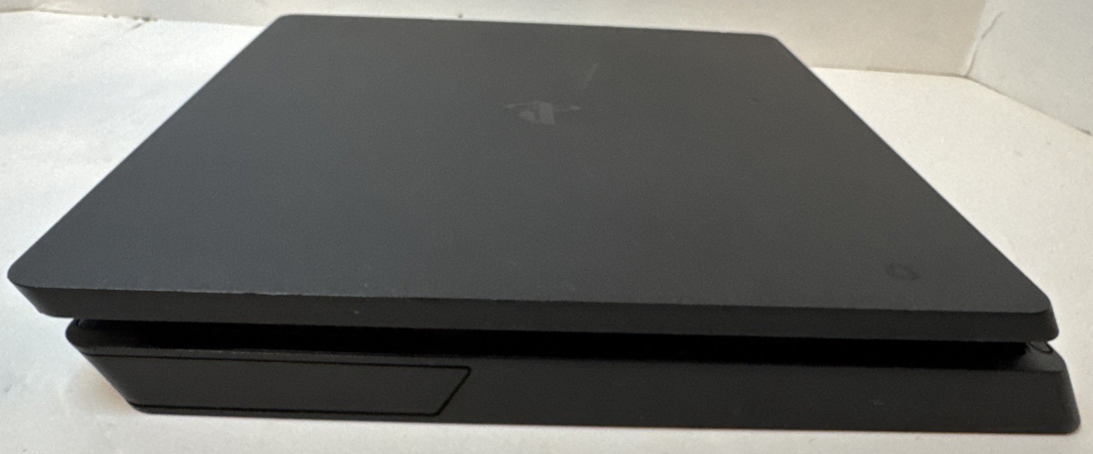 Sony PlayStation 4 Slim PS4 1TB Black Console CUH-2115B & OEM Controller Tested