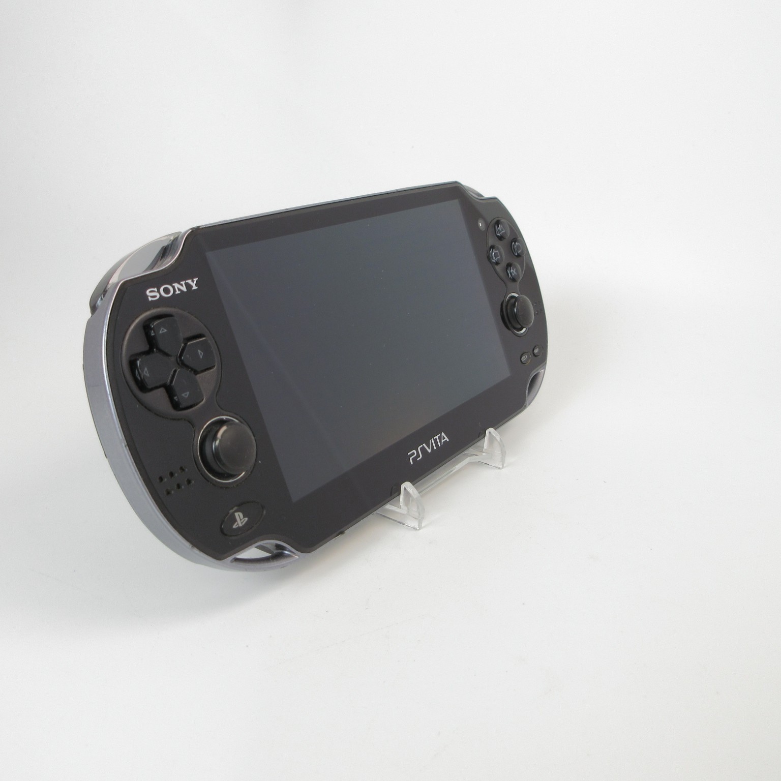【Very Good】Sony PS Vita PCH-1100 Crystal Black 3G/Wi-Fi Model Console #NET0127/0