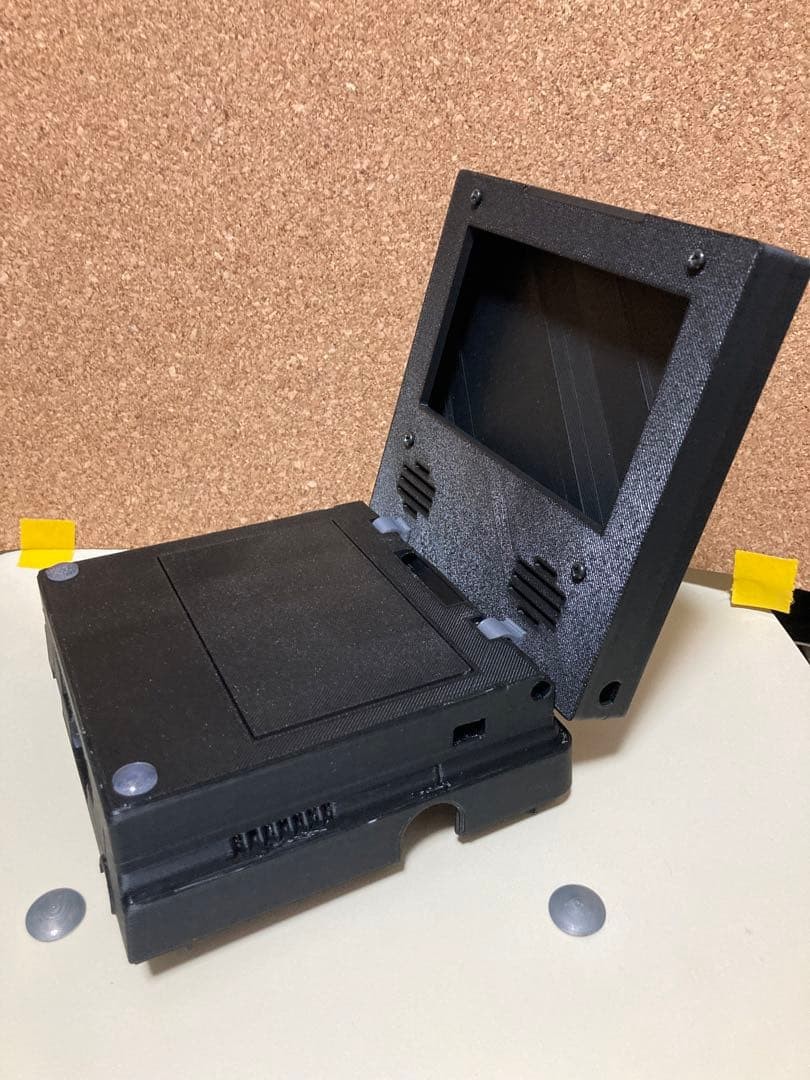 PC Engine LT Conversion DIY Kit Case & LCD Housing for Custom Mod Japan