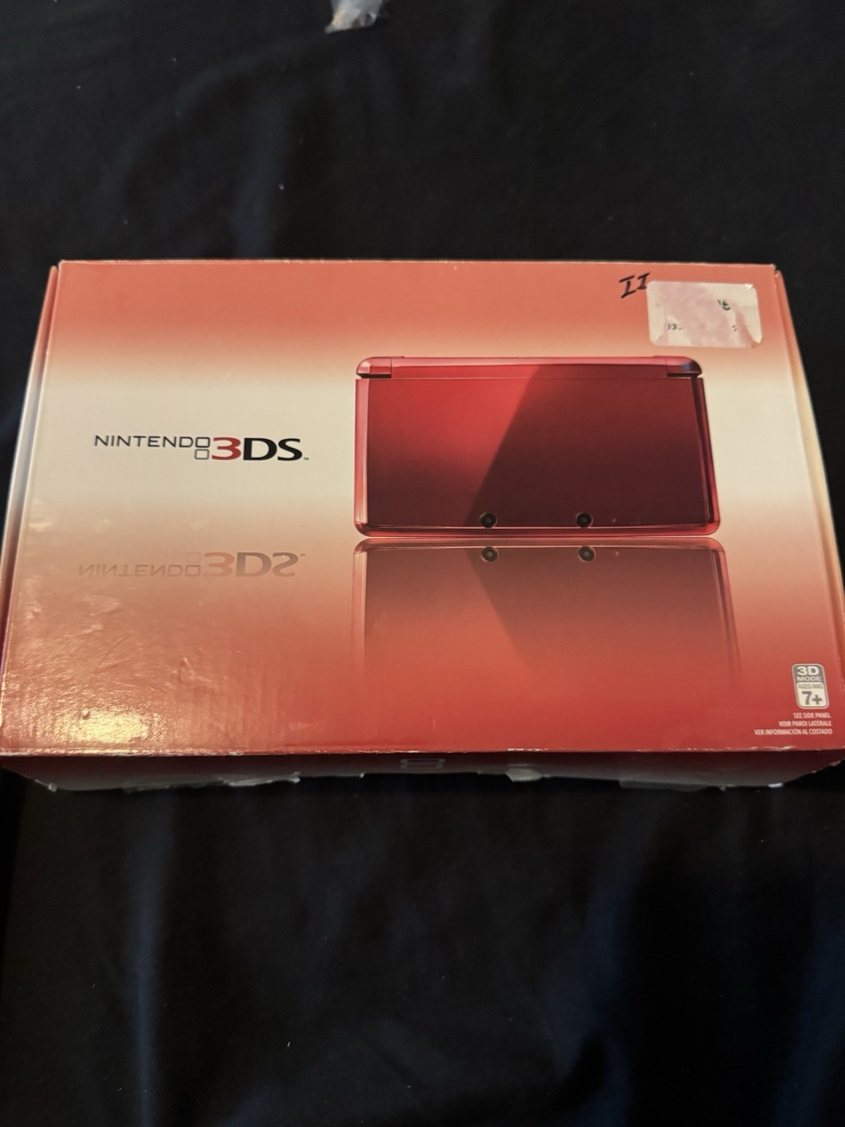 Nintendo 3DS Handheld System – Flame Red *Original Box & Manuals Included*