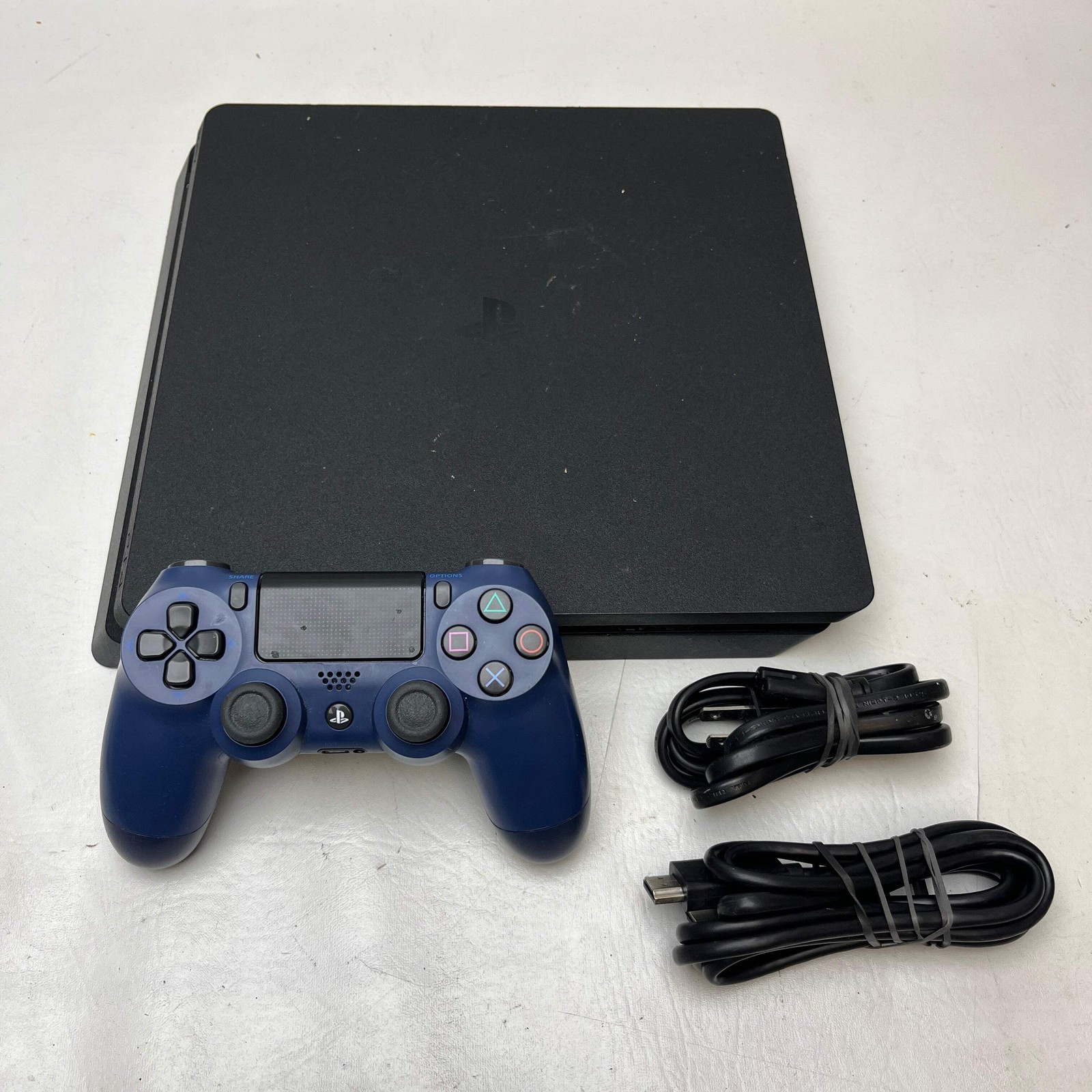 Broken Sony PlayStation 4 Slim PS4 1TB Console Gaming System CUH-2215B /Cracked