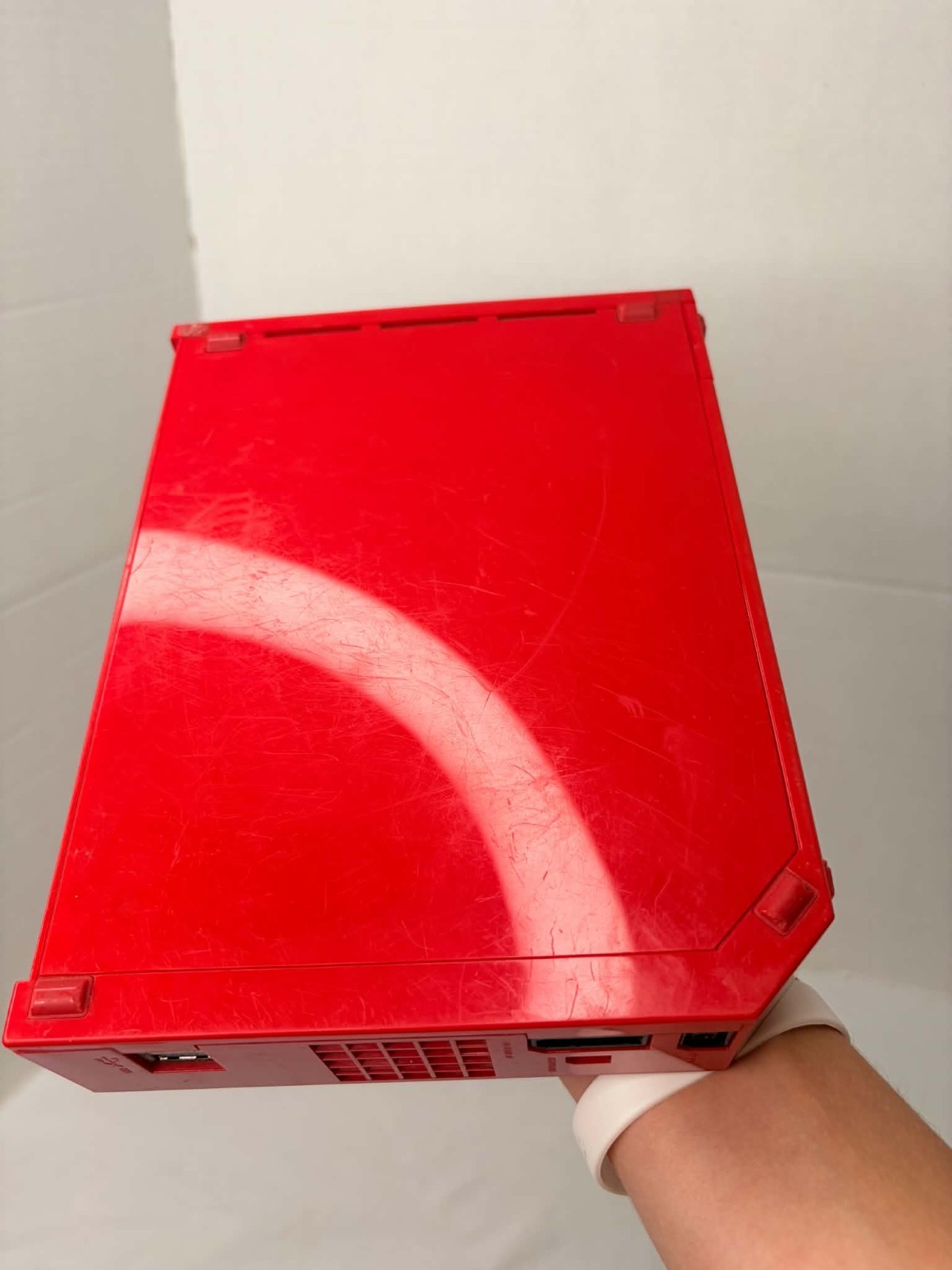 Nintendo Wii Console Gaming System Only RVL-001 Red Read