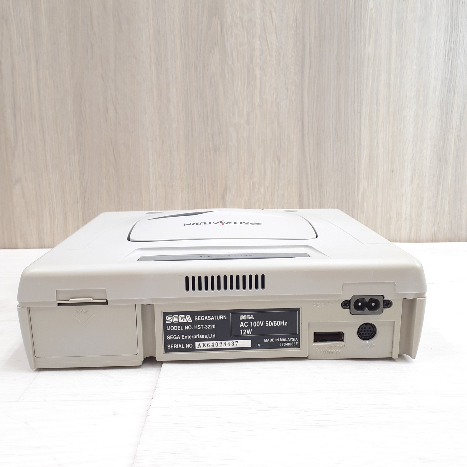 Sega Saturn Console Japanese White Bundle with 2 Controllers & 3 Tokimemo Games
