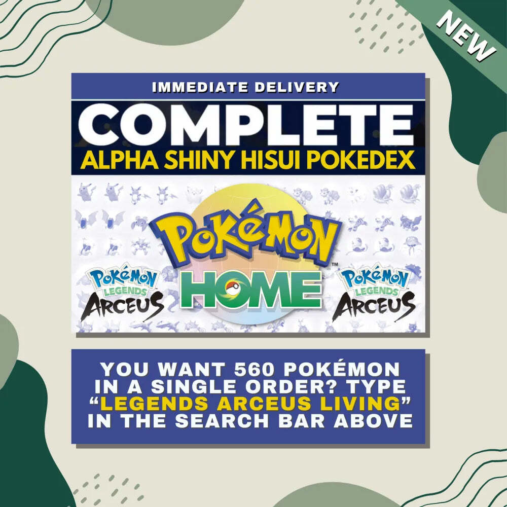 Typhlosion Hisui Shiny ✨ Legends Pokémon Arceus 6 IV Alpha Leggende Custom