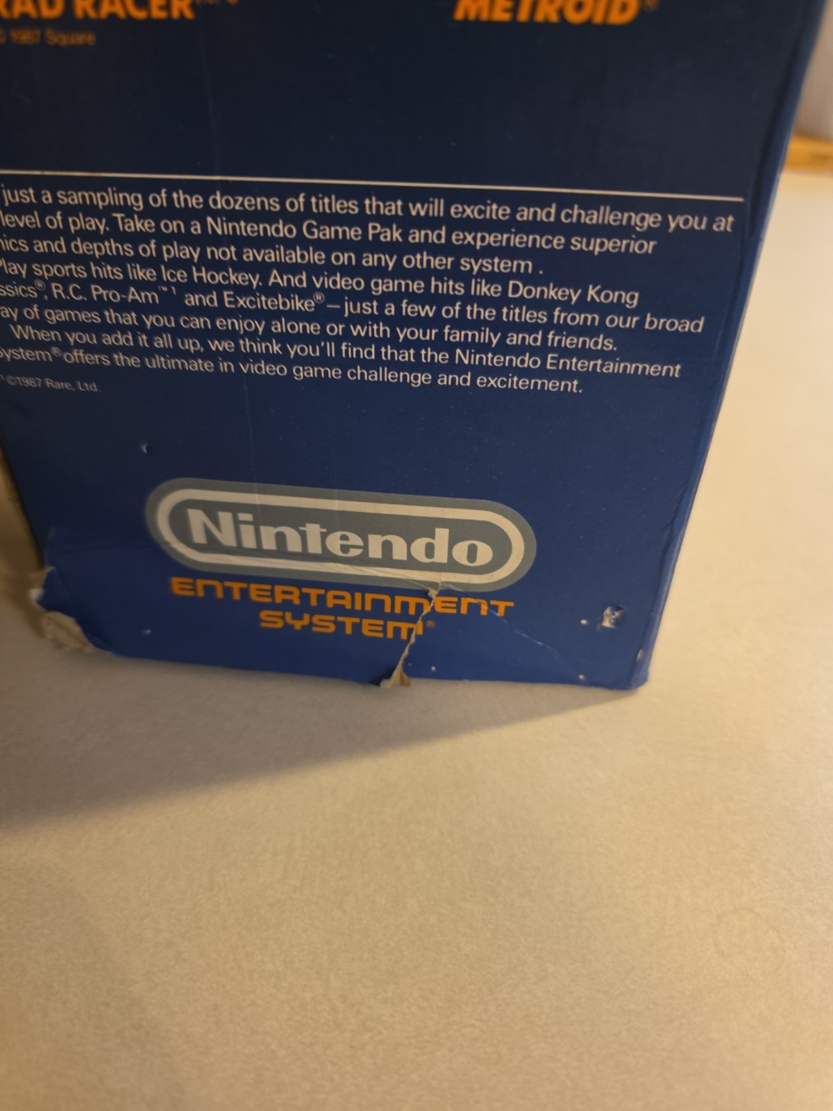 Nintendo Entertainment System – Control Deck Console – Complete in Box