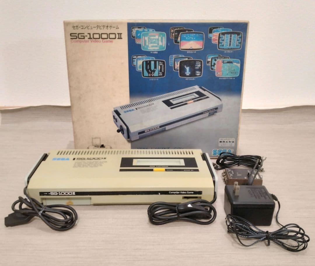 SEGA SG-1000 II Console Power supply confirmed s1544
