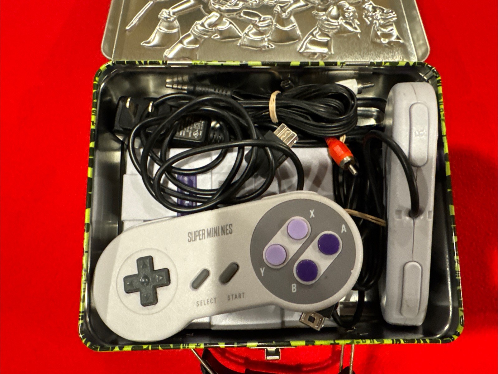 NES SN-01 Super Mini Classic Games Console 500 Games W/ 2 Controllers +TMNT Case
