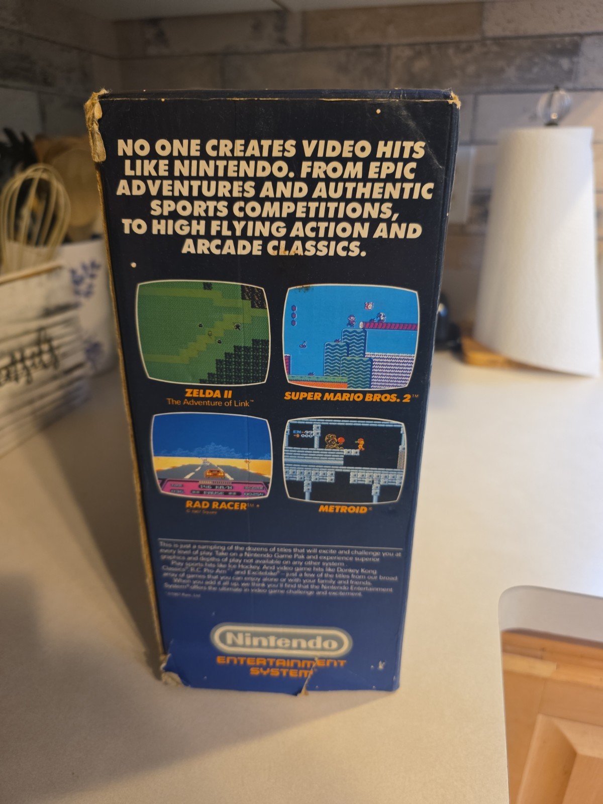 Nintendo Entertainment System – Control Deck Console – Complete in Box
