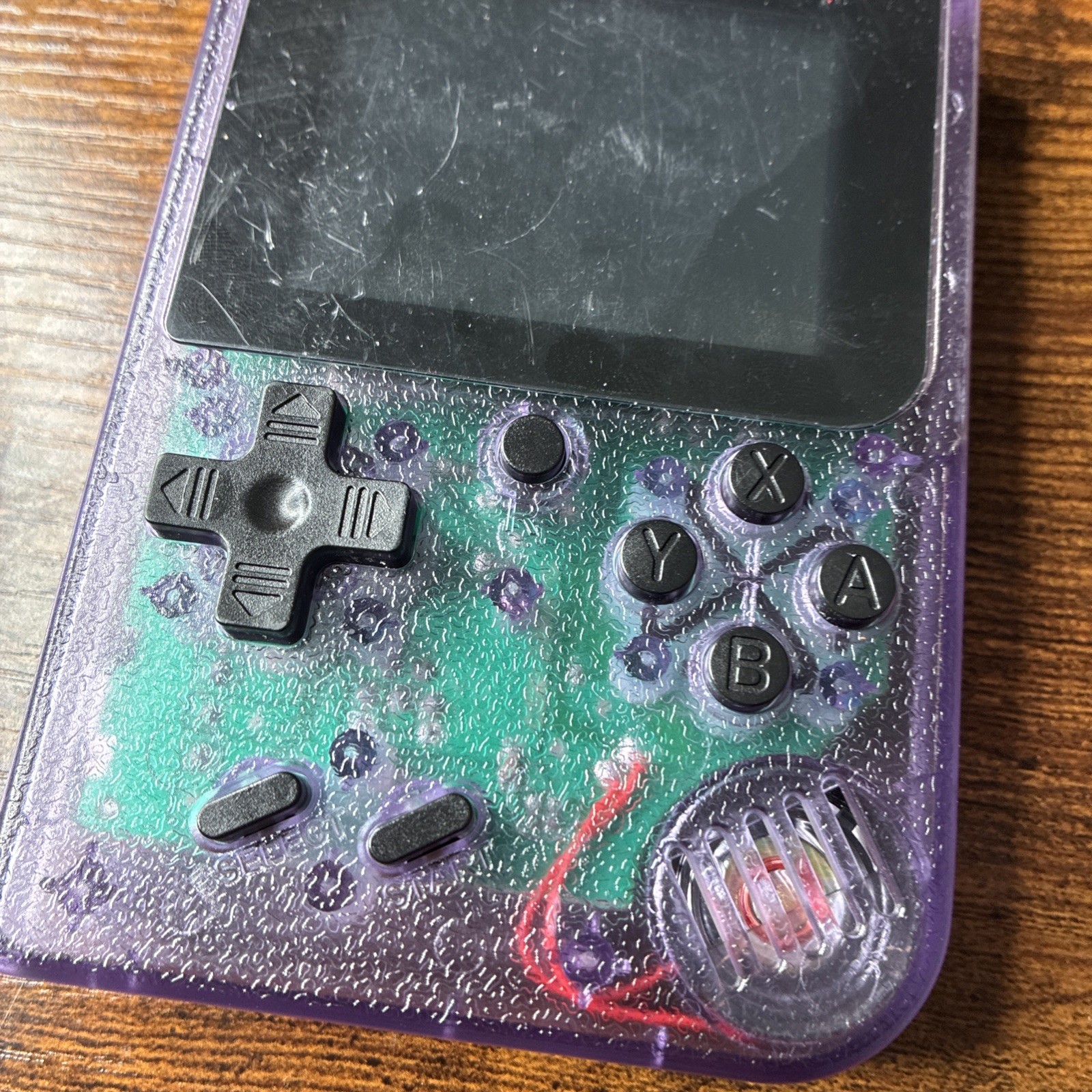 Anbernic RG35XX Purple Handheld System & Carrying Case