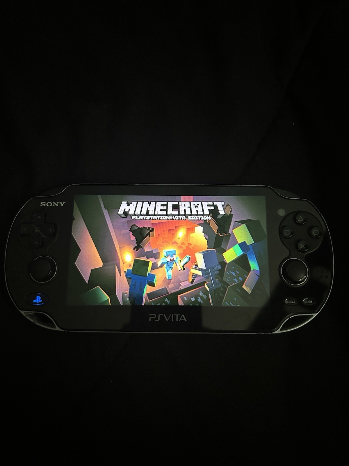 Sony PS Vita PCH-1001 Black System with Wi-Fi Touchscreen Headphone Jack