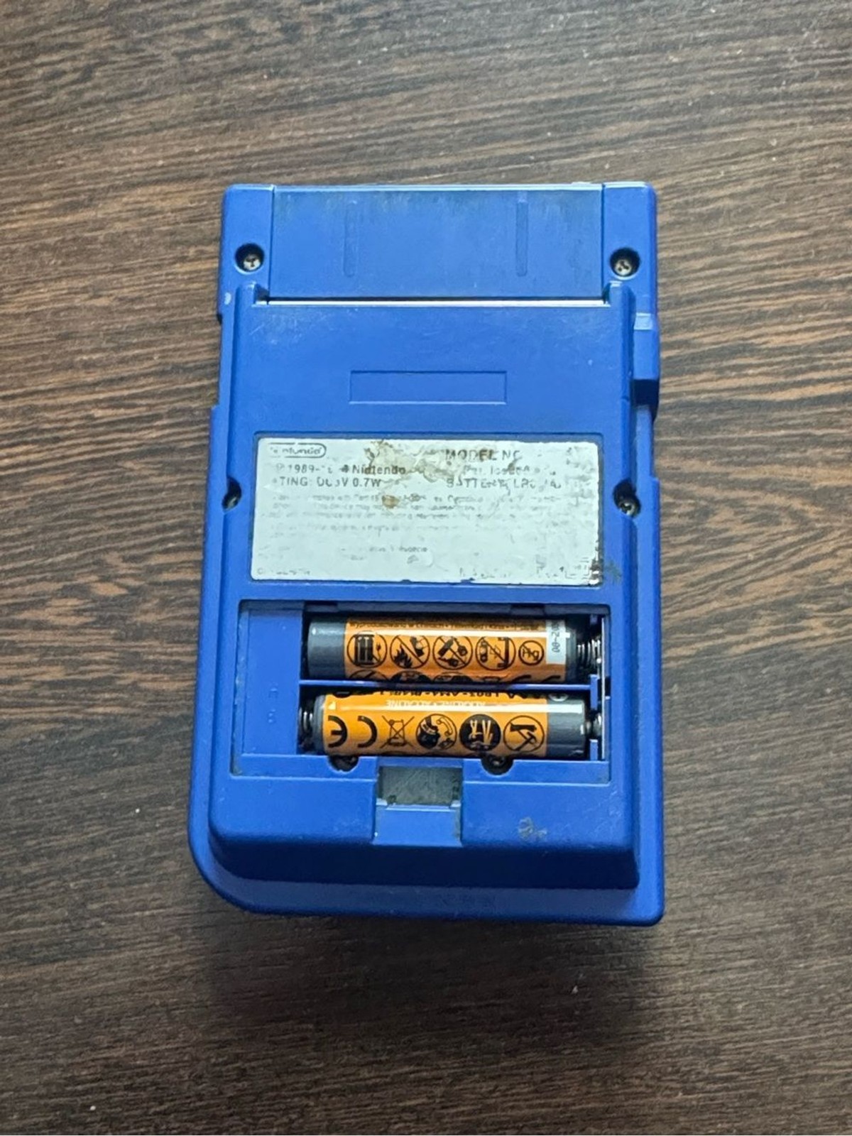 Gameboy Pocket Nintendo Blue Tested Working Original Authentic