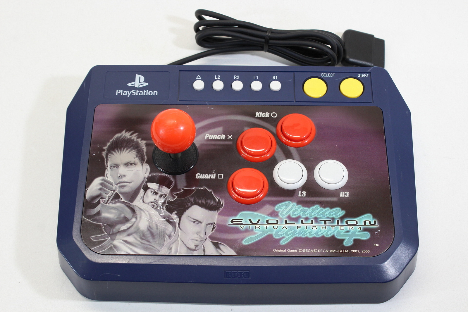 Hori Virtua Fighter 4 Evolution Stick Arcade Controller PS2 PS1 Japan Import B