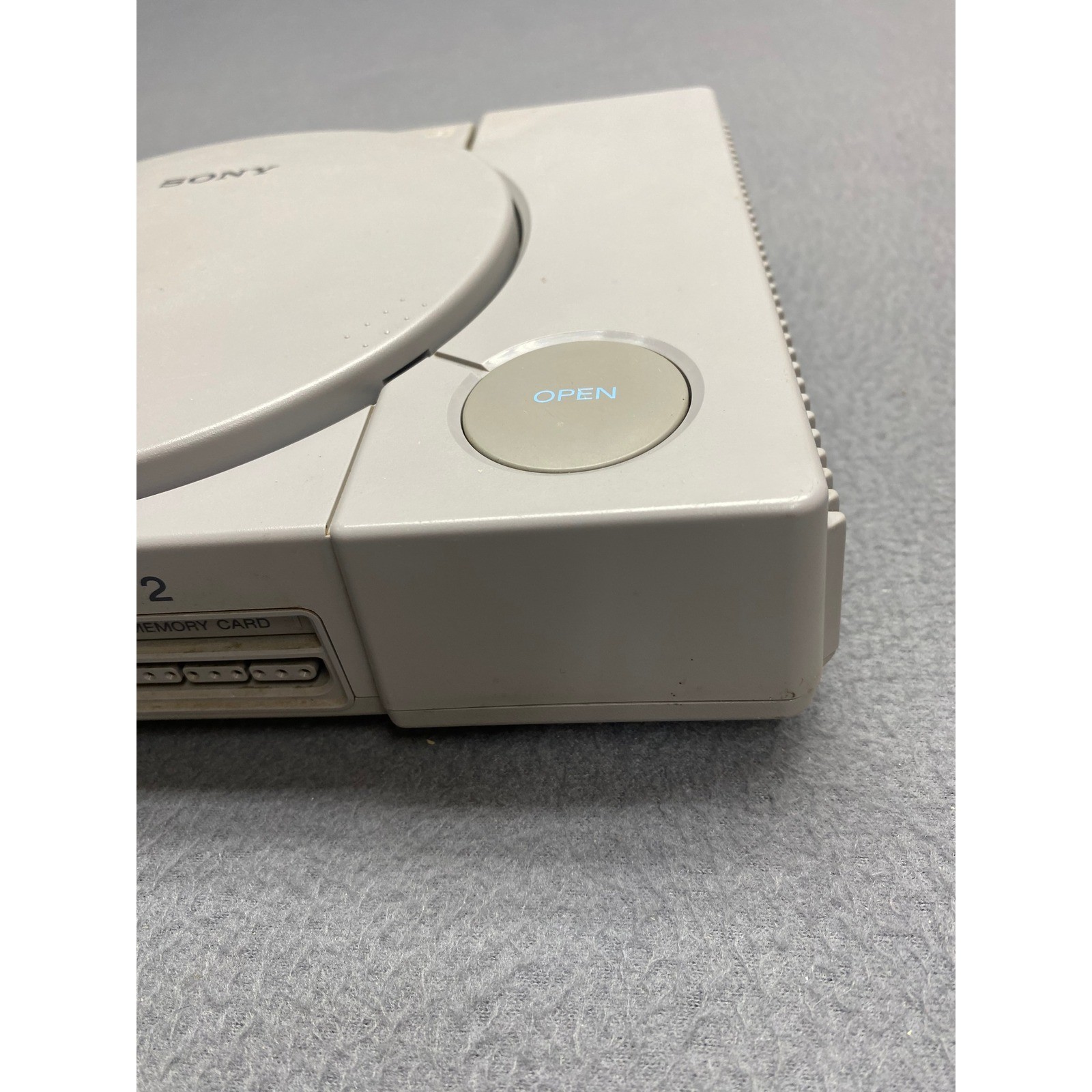 Sony PlayStation 1 Console PS1 Grey Parts Only Non-Working Original System
