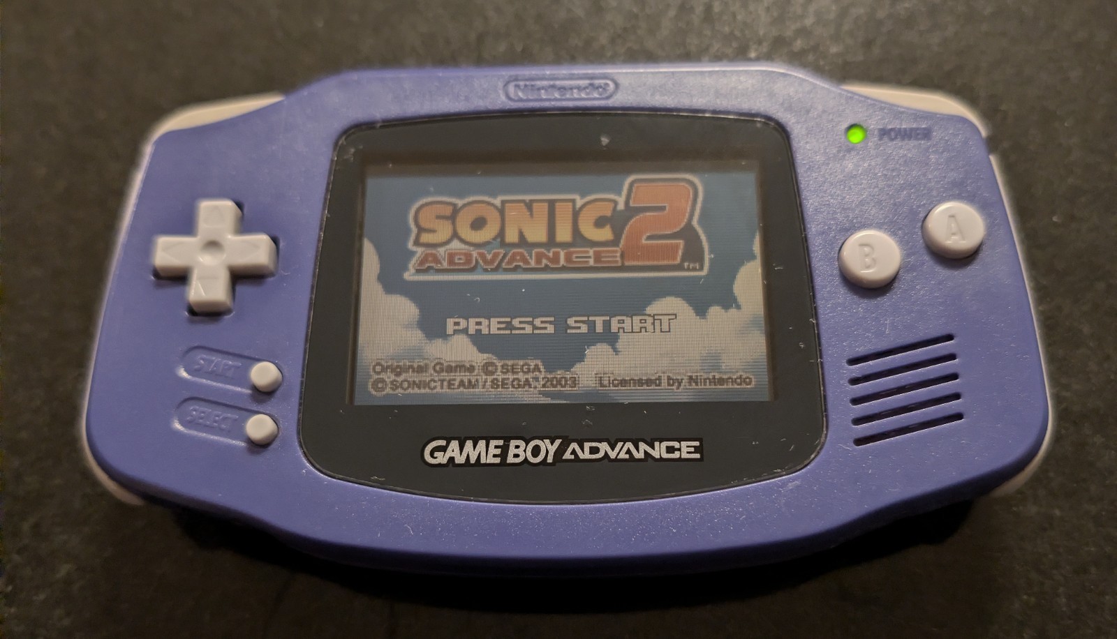 Nintendo Game Boy Advance (indigo, Tested, Good Condition) + 27 Games