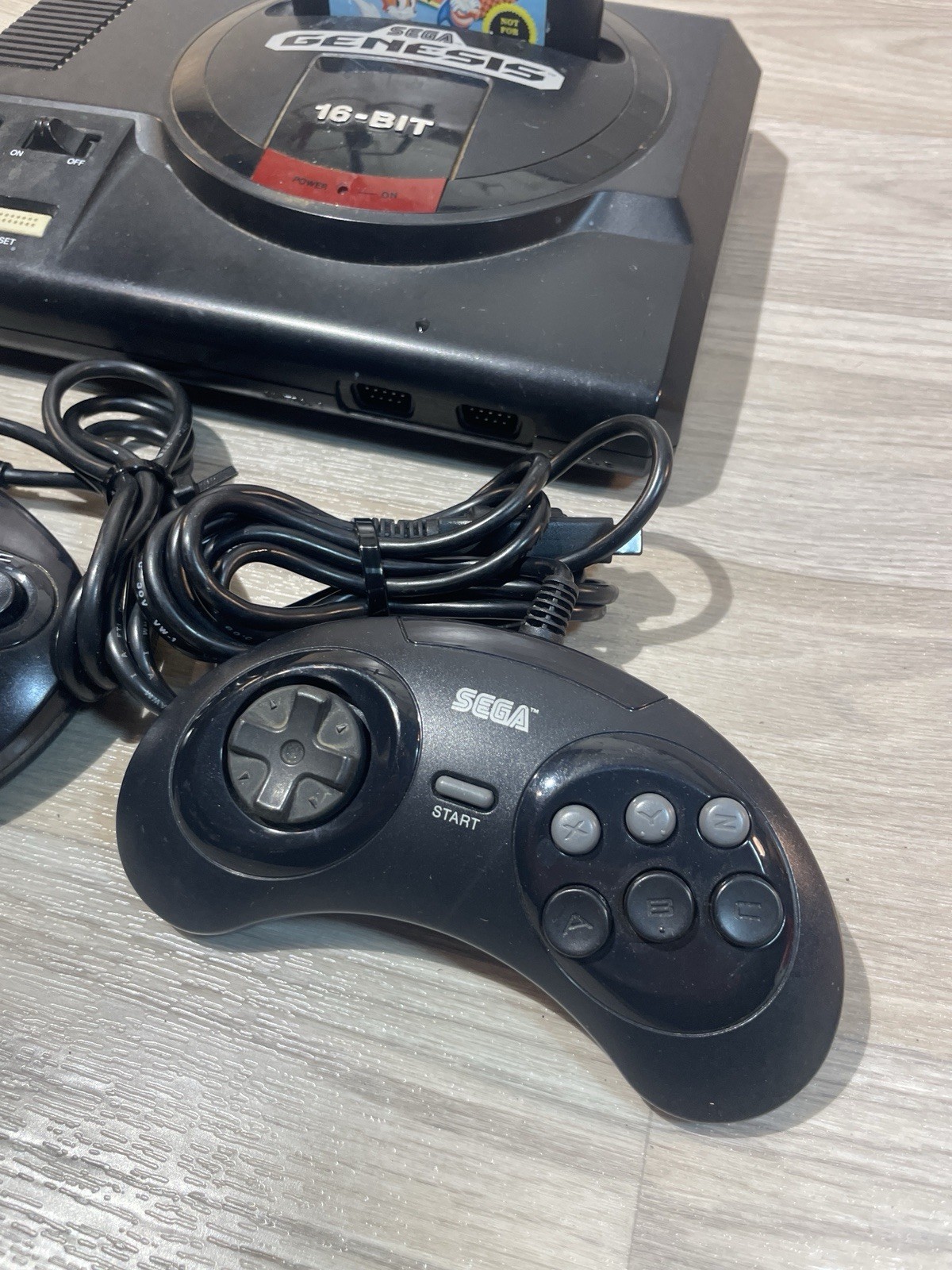 Sega Genesis Model 1 Console Bundle Sonic Classics 6 Button Used Tested