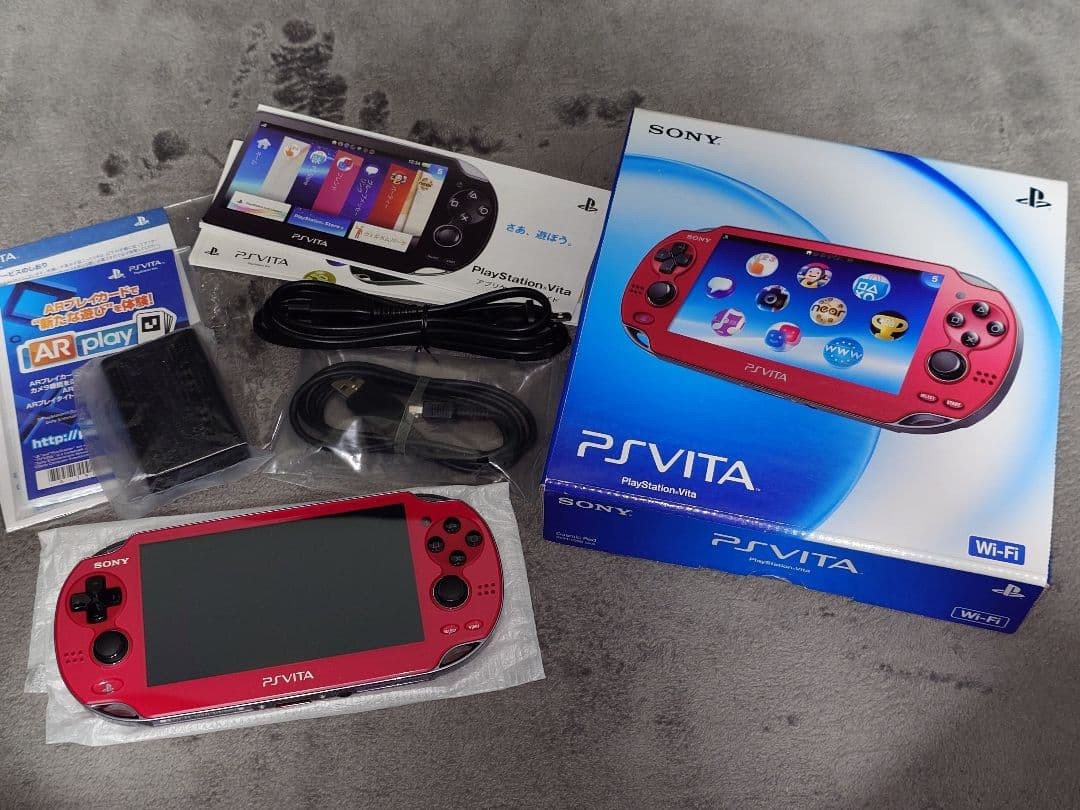 PSVITA Psvita Cosmic Red With 8Gb Memory Japan