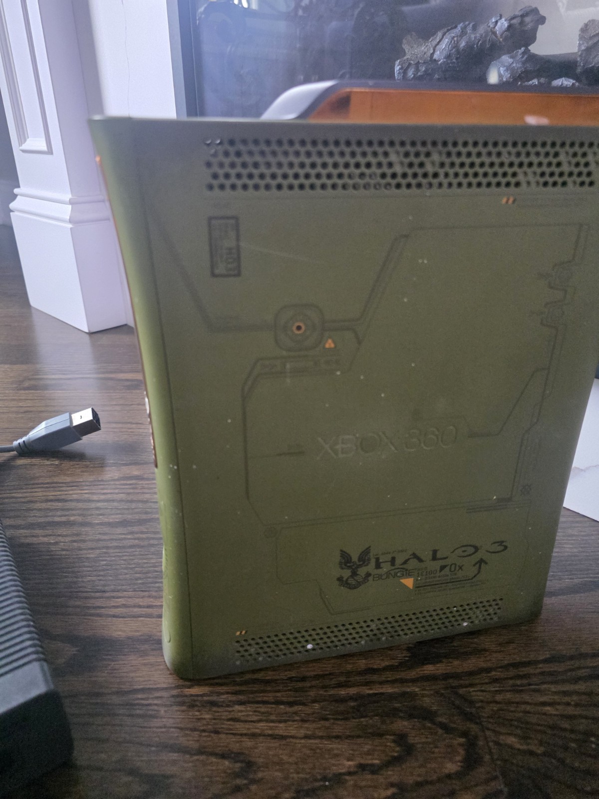 Microsoft Xbox 360 Halo 3 Special Edition Console Green/Gold Tested Working