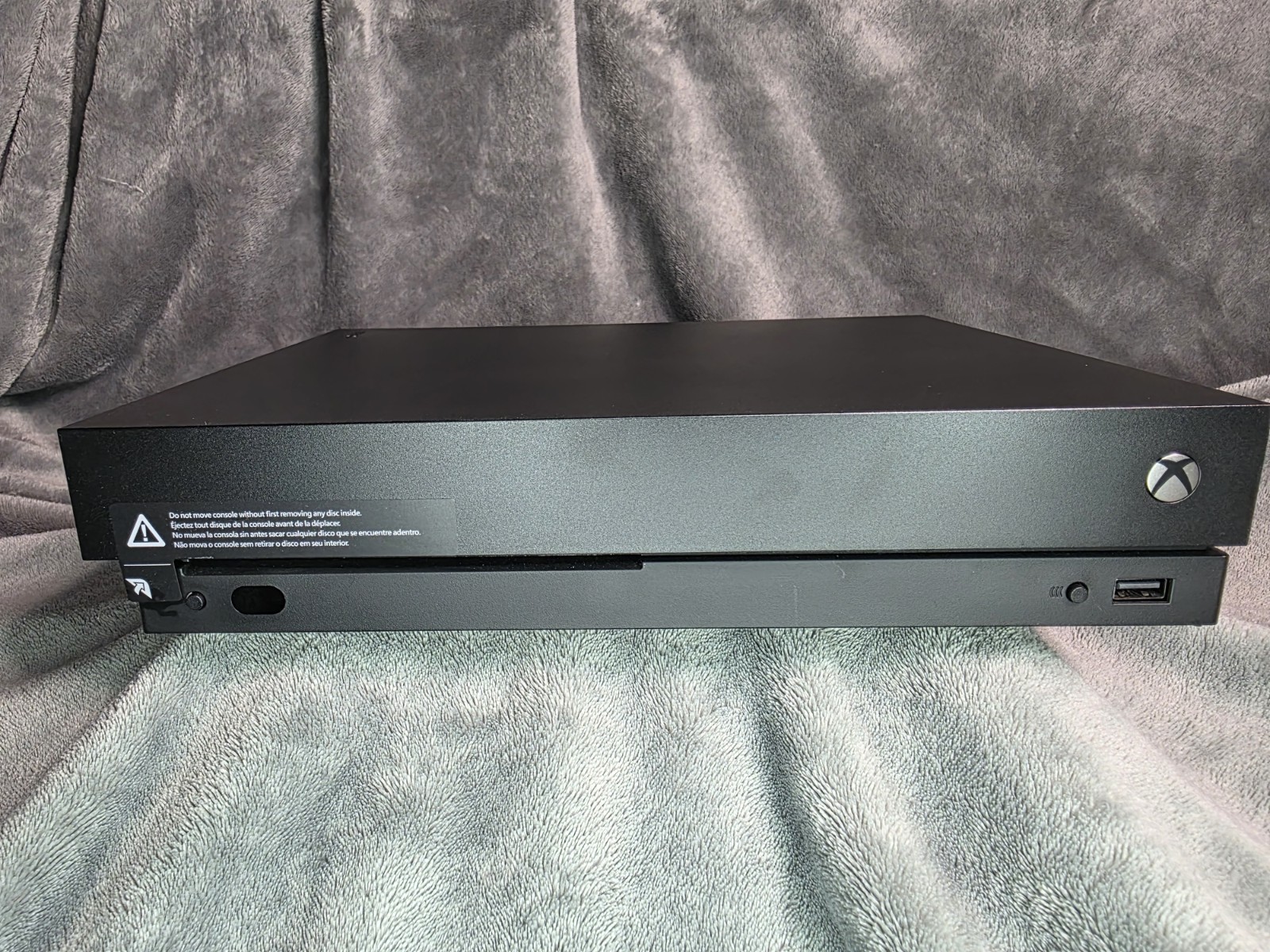 Microsoft Xbox One X 1TB Console – Black with Original Box