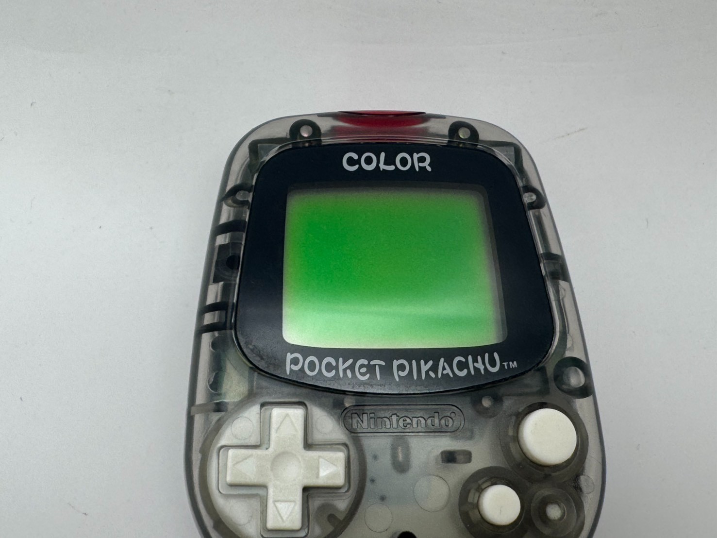 Pocket Pikachu Color &Clear Pedometer Pokemon Manual Japan Tested IR Untested