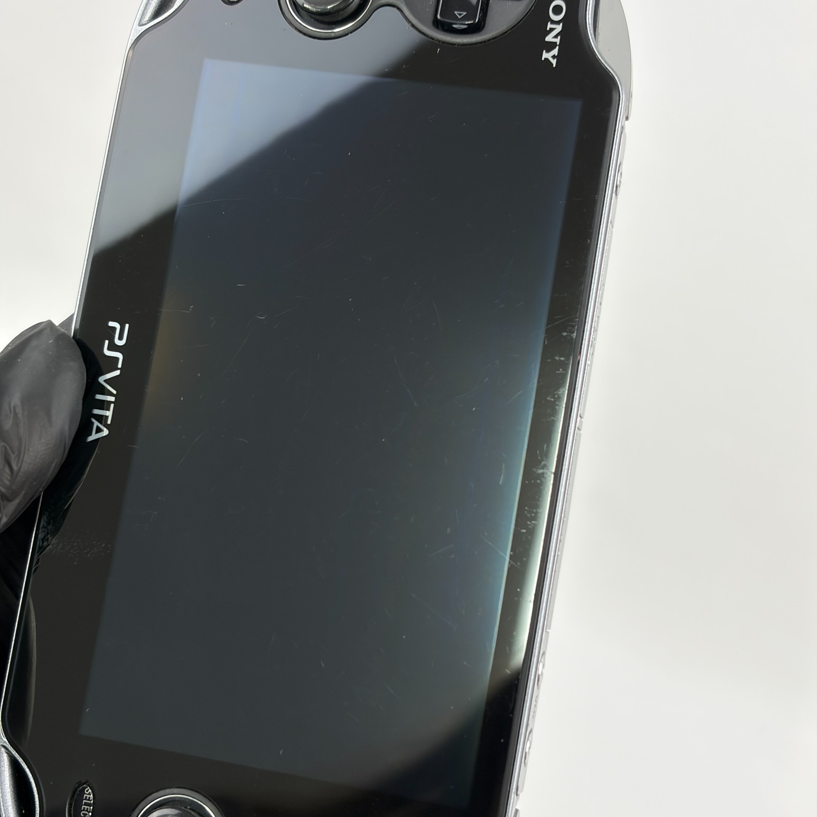 PS Vita PCH-1100 Sony PlayStation Crystal Black Console Only Region Free 443