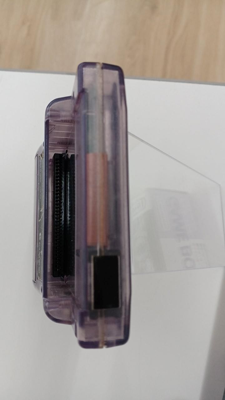 Nintendo Game Boy Color CGB-001 Clear Purple with Box and Manual A2496