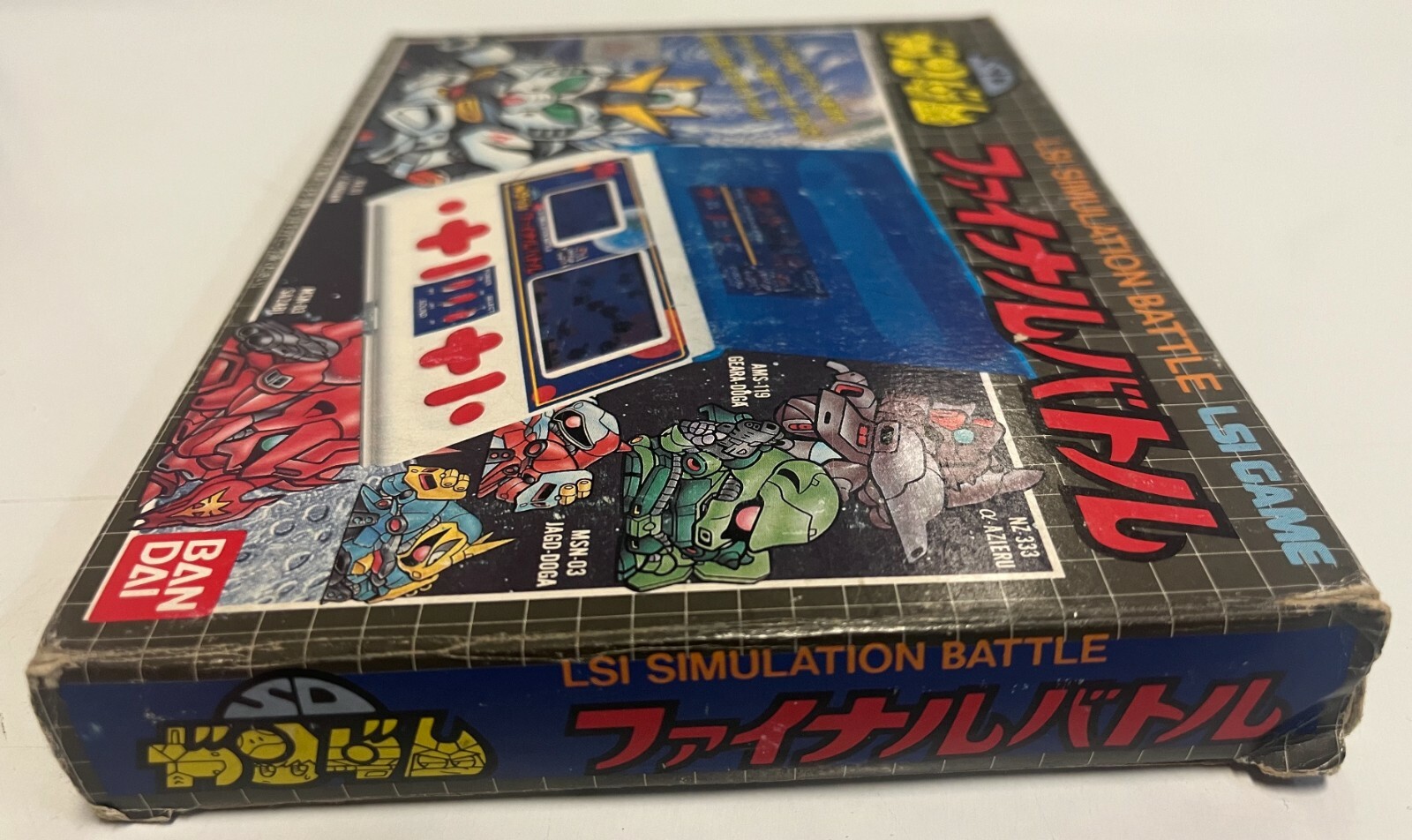 VINTAGE GUNDAM FINAL BATTLE LSI HANDHELD SD CONSOLE NTSC JAPAN COMPLETE RARE