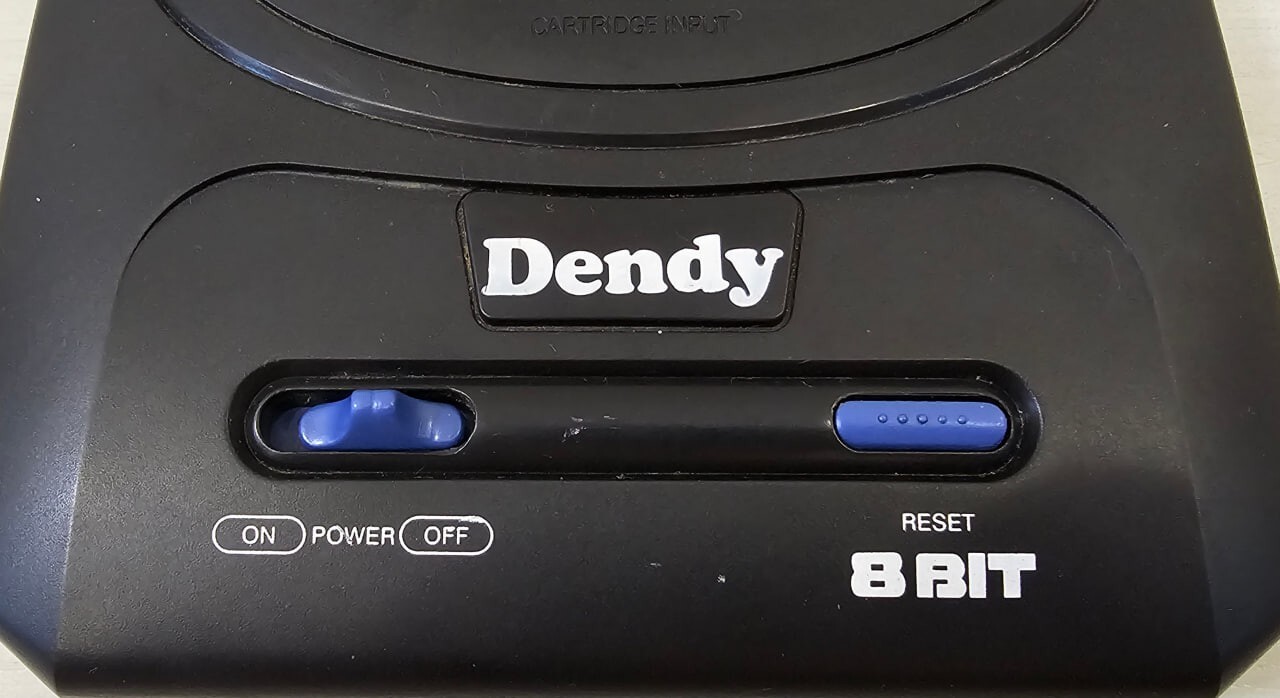 Vintage Retro 1990s Game Console 8 bit analog Dendy Video Game TV tested lot 2