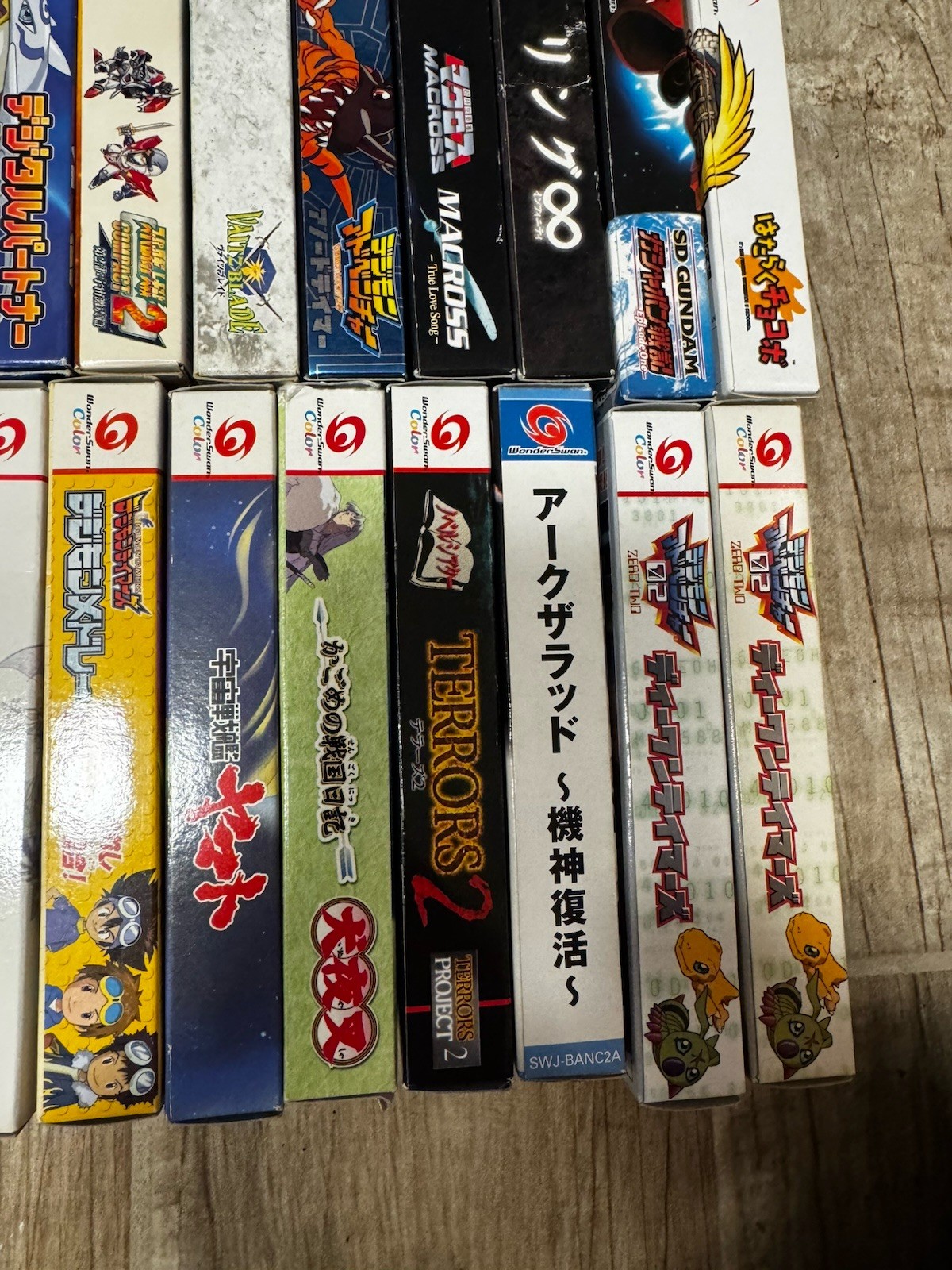 Wonder Swan Crystal Collection 30 Games all CIB Japan WondeSwan system US Seller