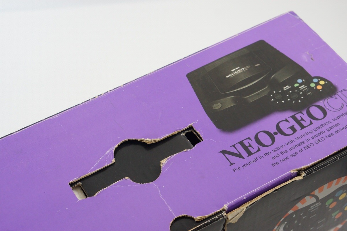 NEO GEO CD Console Boxed SNK Tested System -NTSC-J CD- 0101780