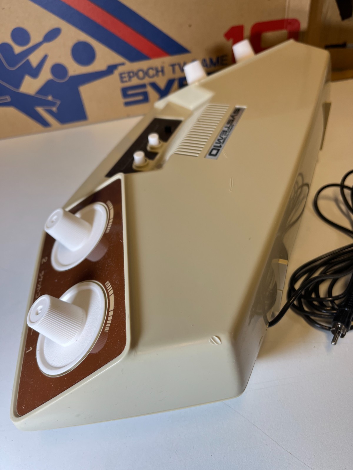 EPOCH TV GAME SYSTEM 10 NTSC JAPAN VINTAGE TESTED BOXED 1975 PONG CONSOLE
