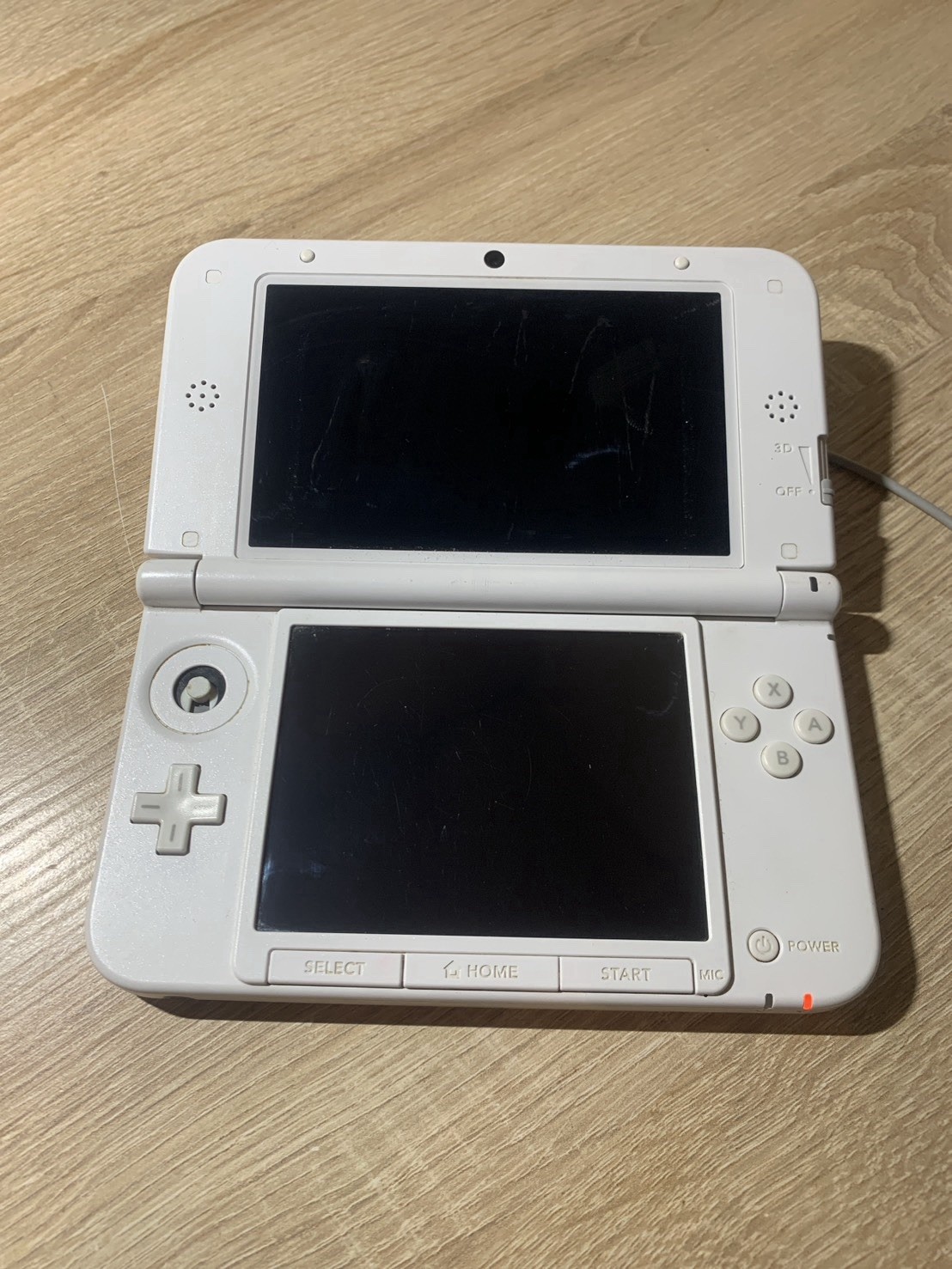 1344 Nintendo 3DS LL Pink White Good TESTED
