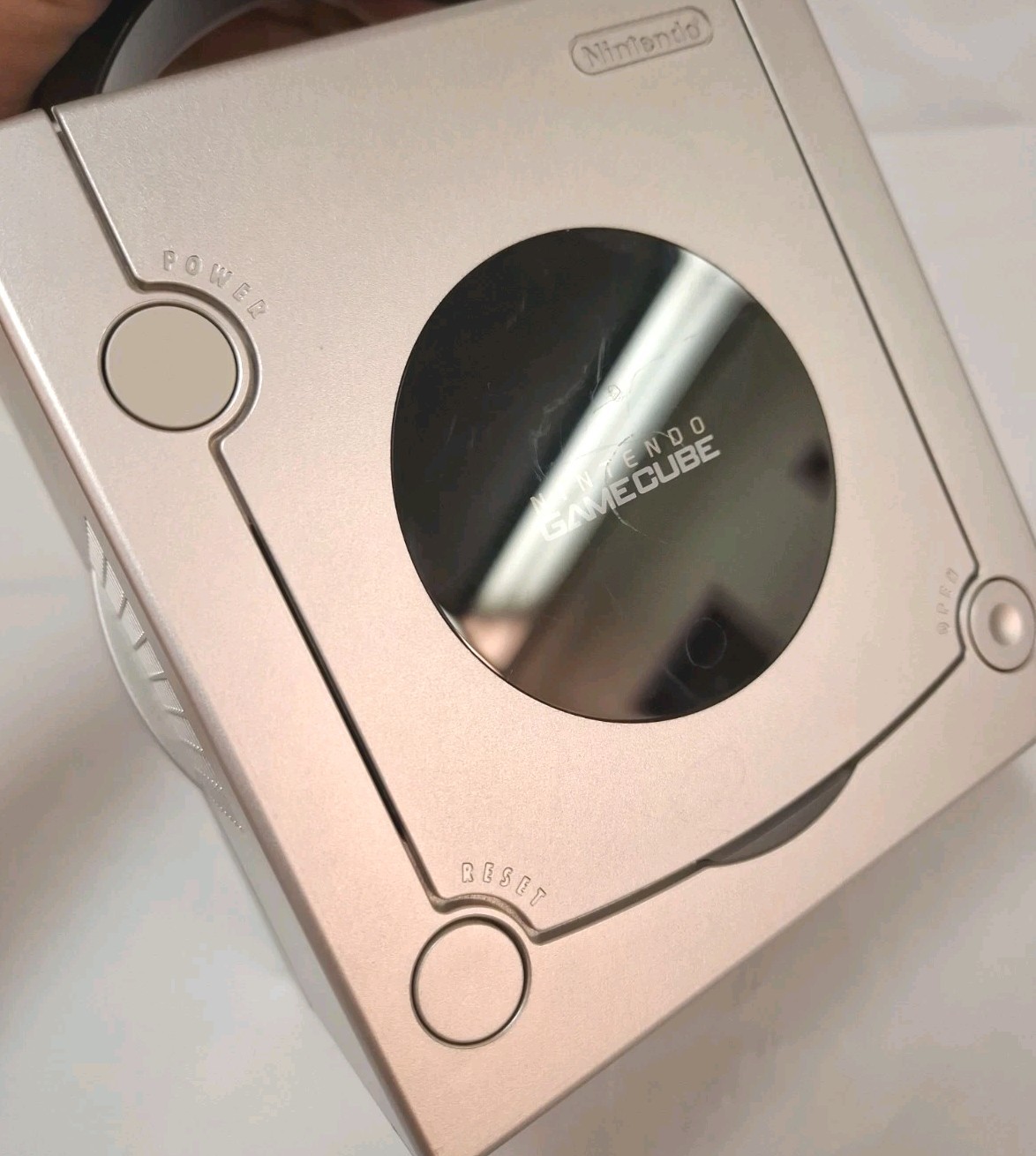 Nintendo DOL-001 USA Gamecube Console – (Silver)Working W/ Game, Carrying Case,
