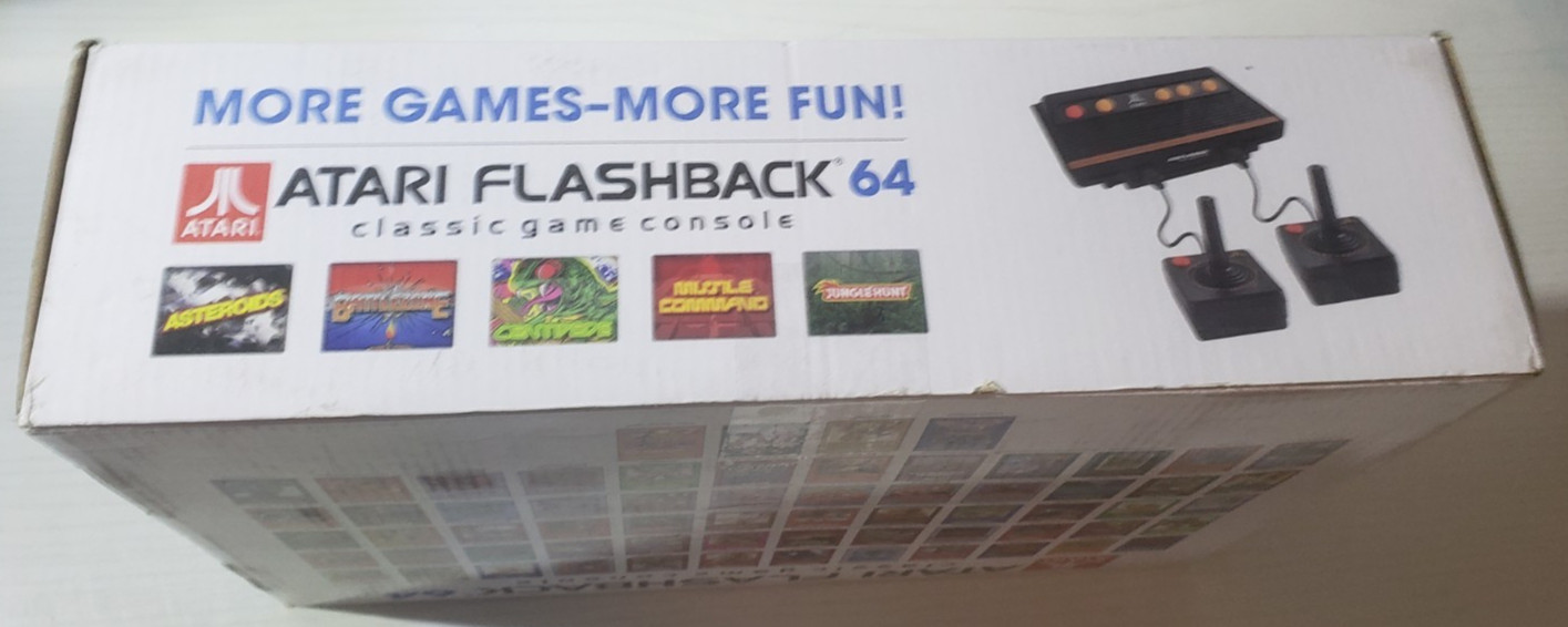 Atari Flashback 64 Special Edition Console w/ Box & 64 Built-in Games-A3, NEW
