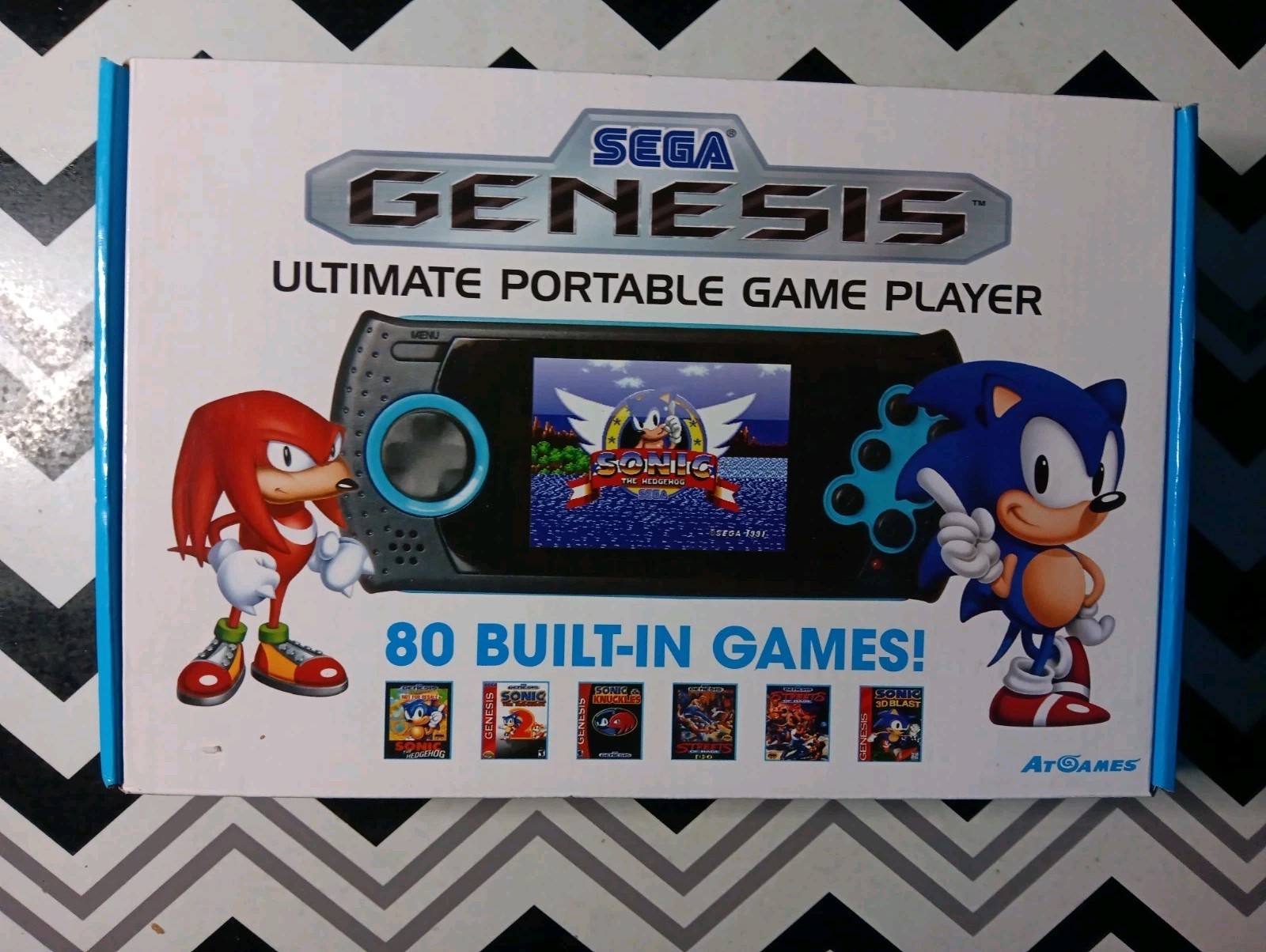 NEW Sega Genesis Ultimate Portable Game Player Handheld 80 Built In Games