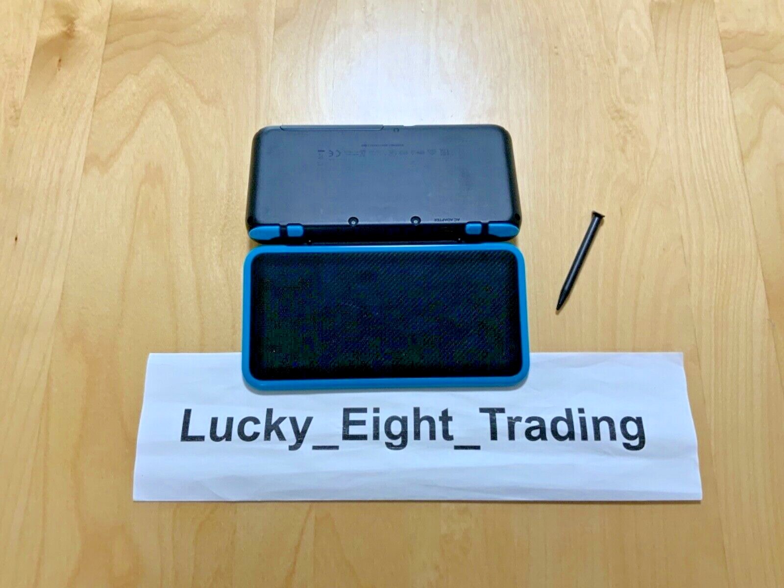 New Nintendo 2DS XL LL Black Turquoise Console Stylus Japanese ver [H]